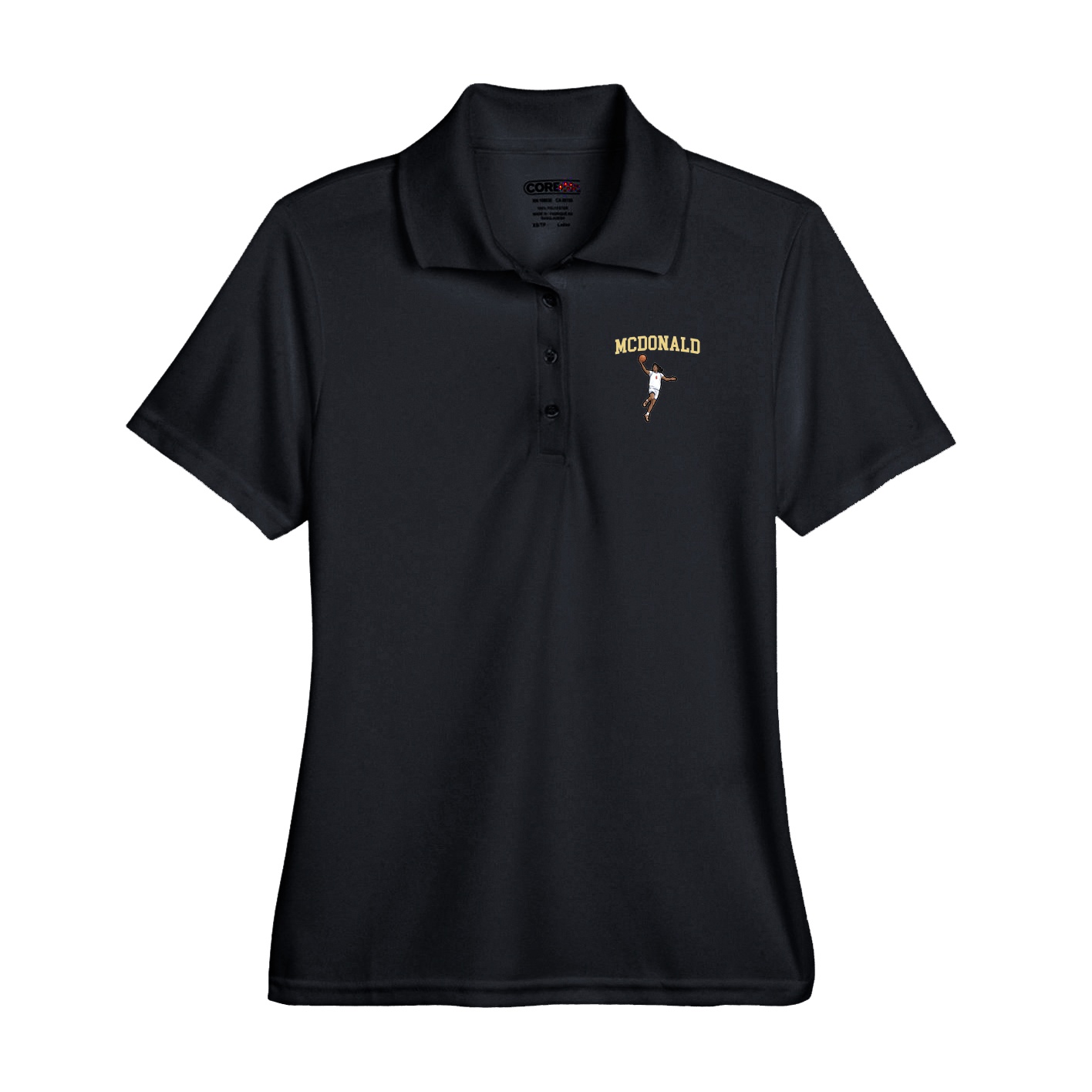 Performance Polo — Shirsey in Black