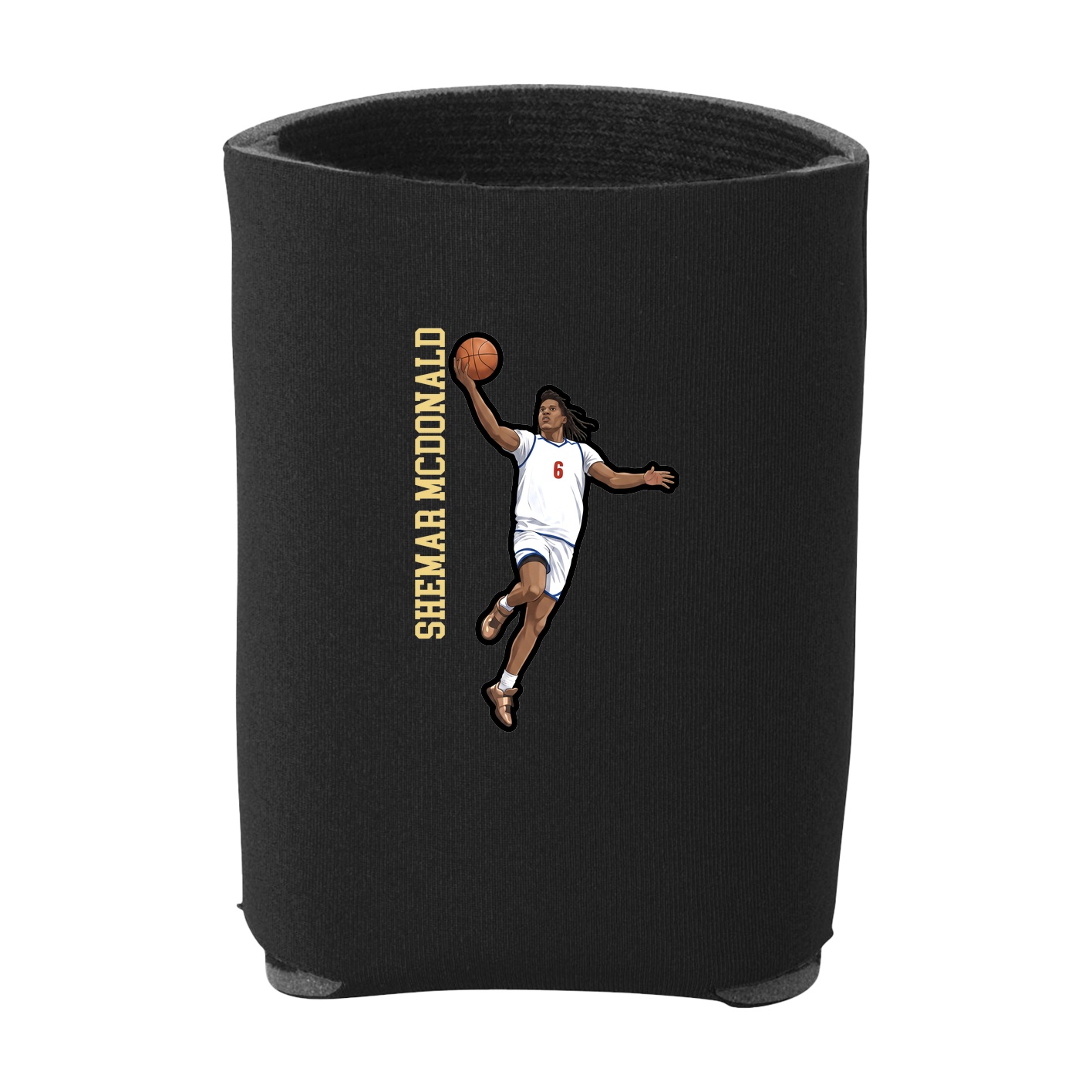 Can Holder — Name Vertical in Black