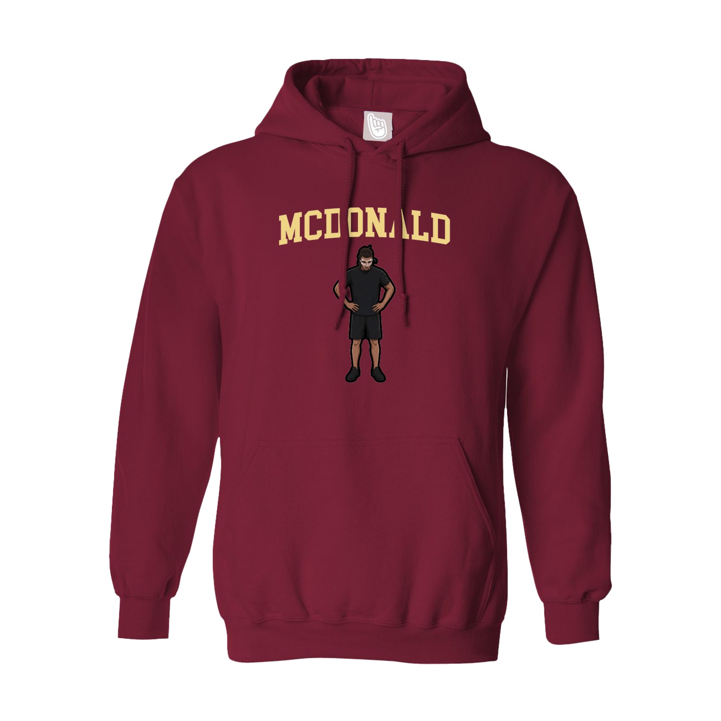 Hoodie — Shirsey in Cardinal