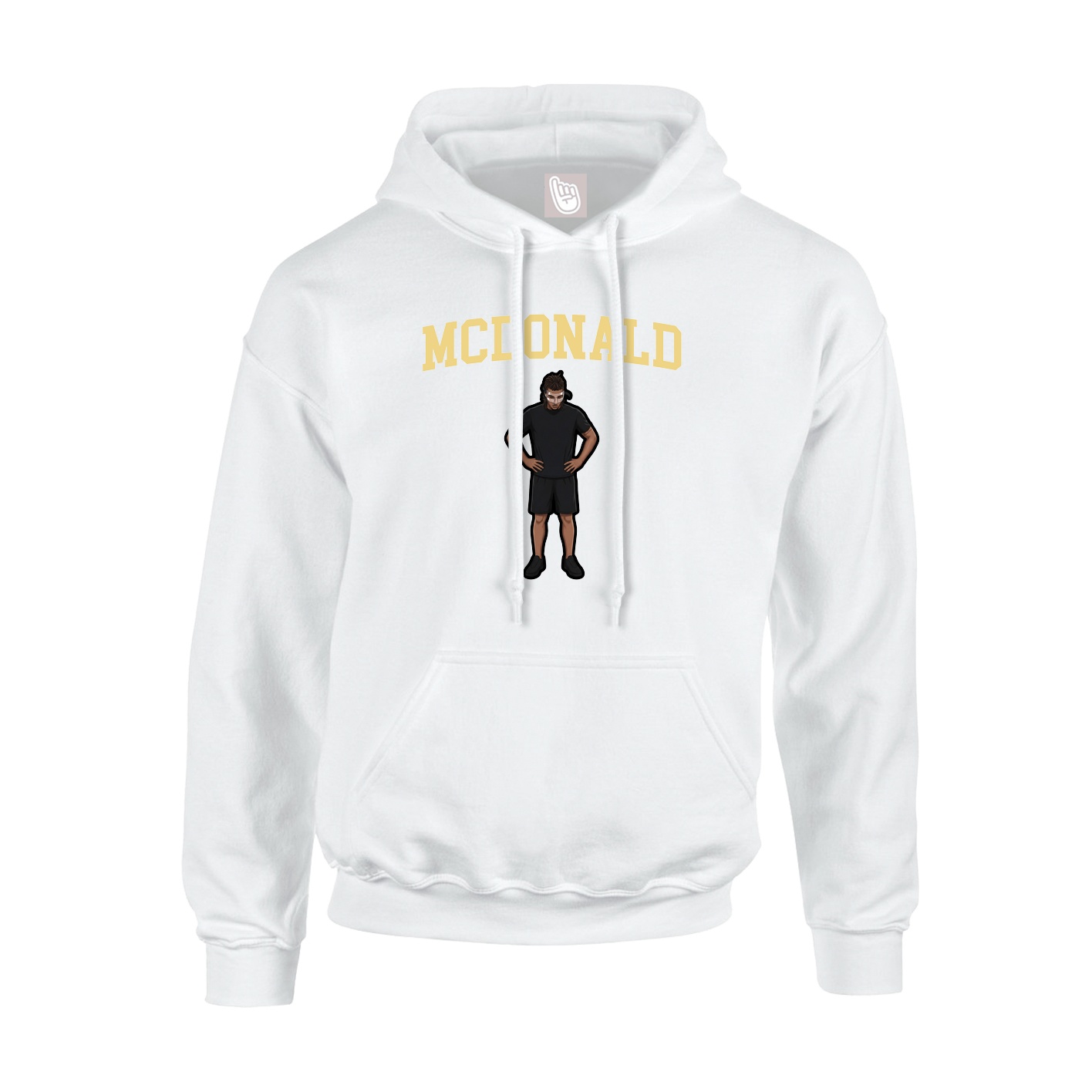Youth Hoodie — Shirsey in White