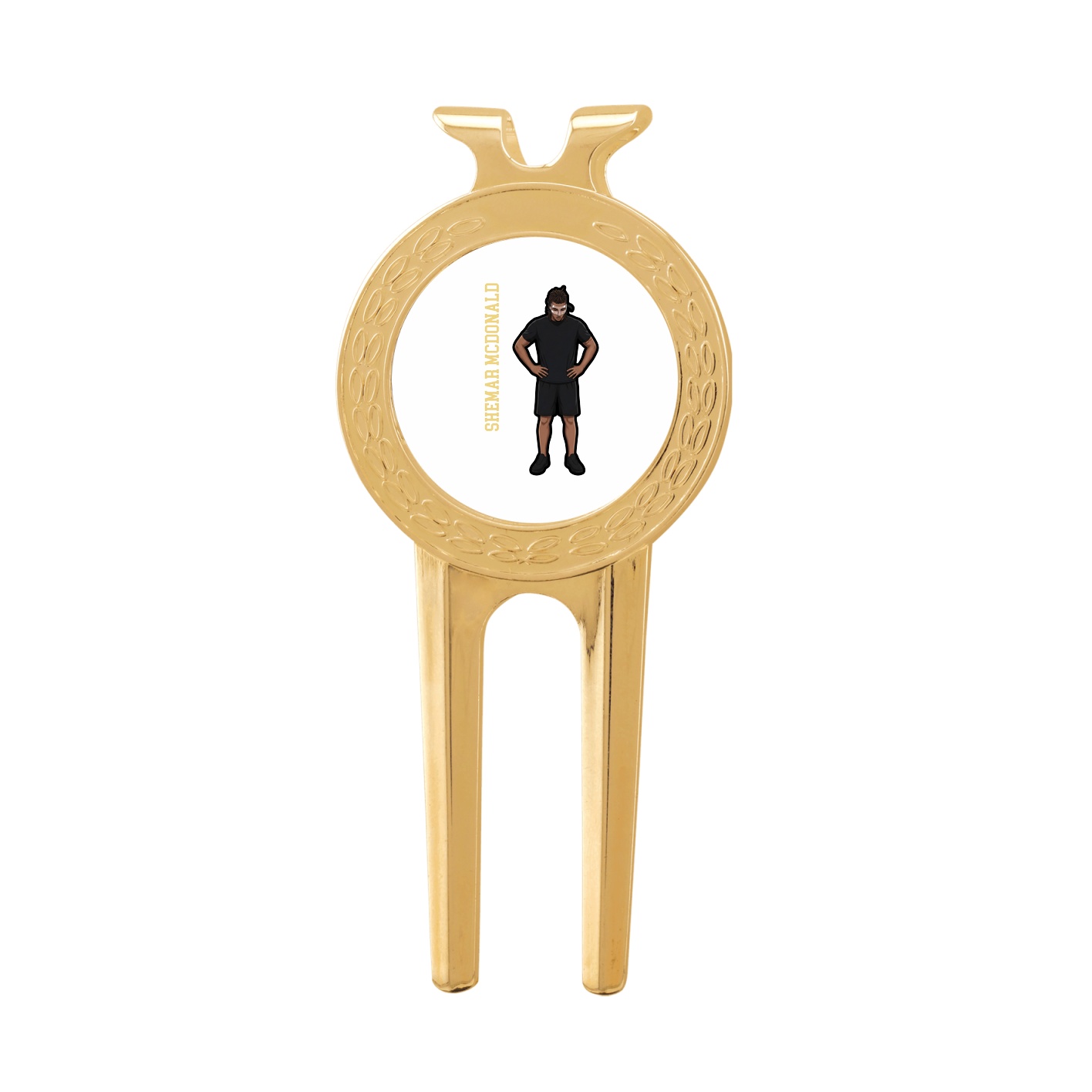 Divot Tool with Ball Marker — Name Vertical in Classic