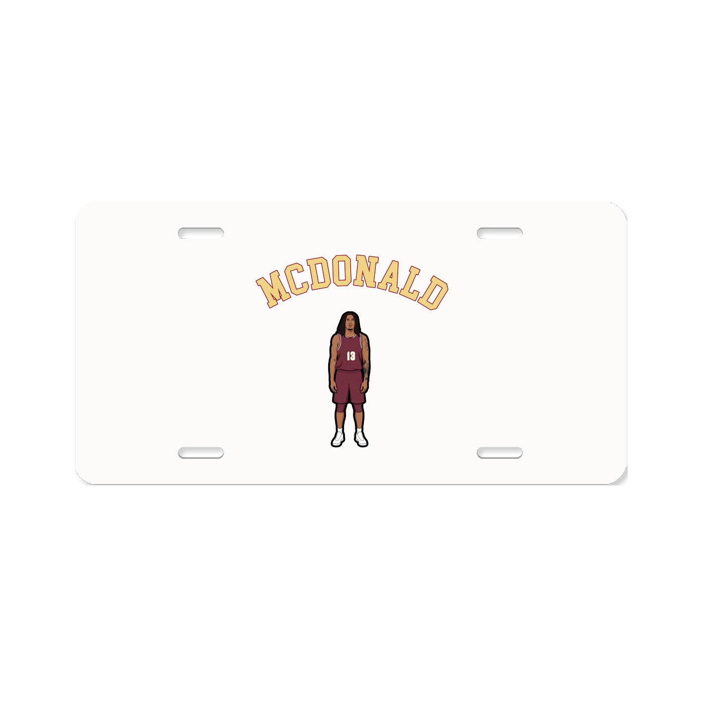 License Plate — Shirsey Arch in Classic