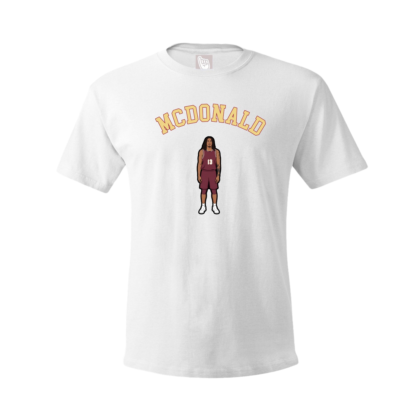 Youth Tee — Shirsey Arch in White