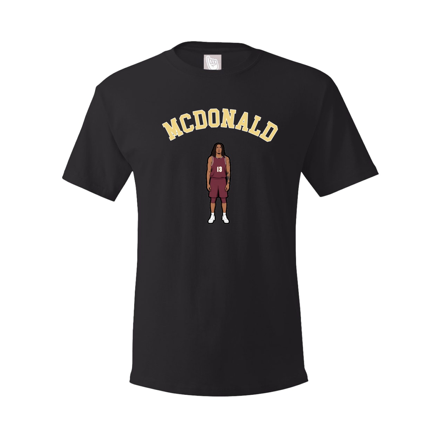 Youth Tee — Shirsey Arch in Black