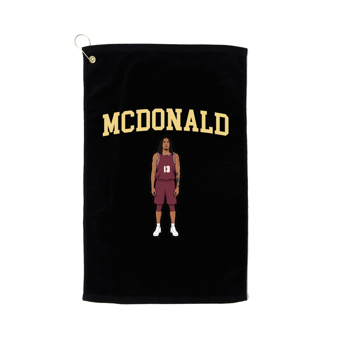 Golf Towel — Shirsey in Black