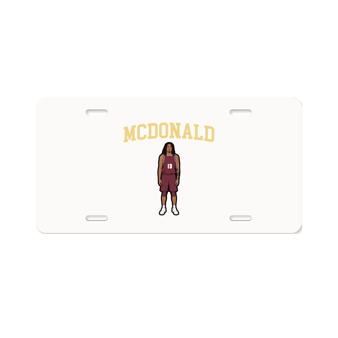 License Plate — Shirsey in Classic