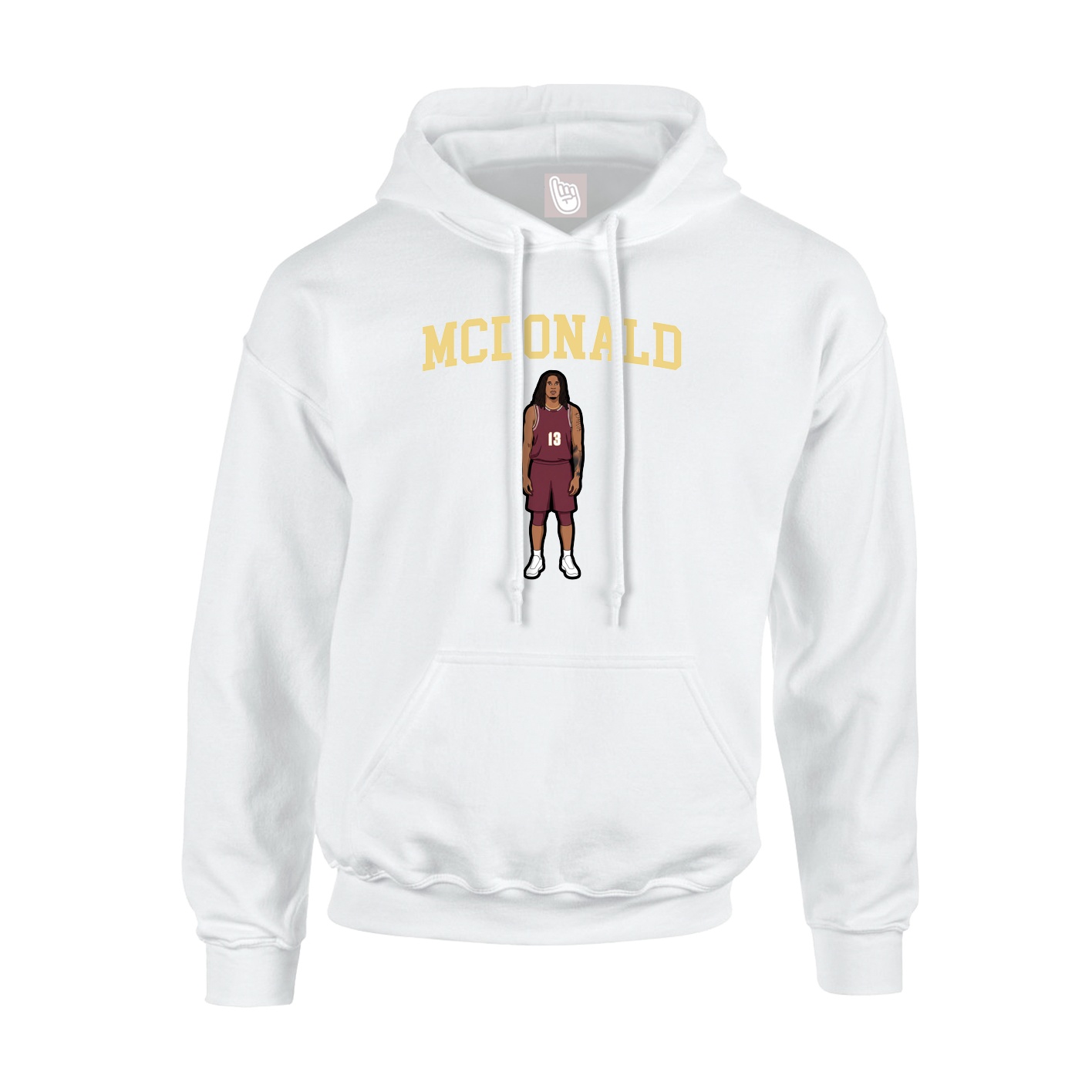 Youth Hoodie — Shirsey in White