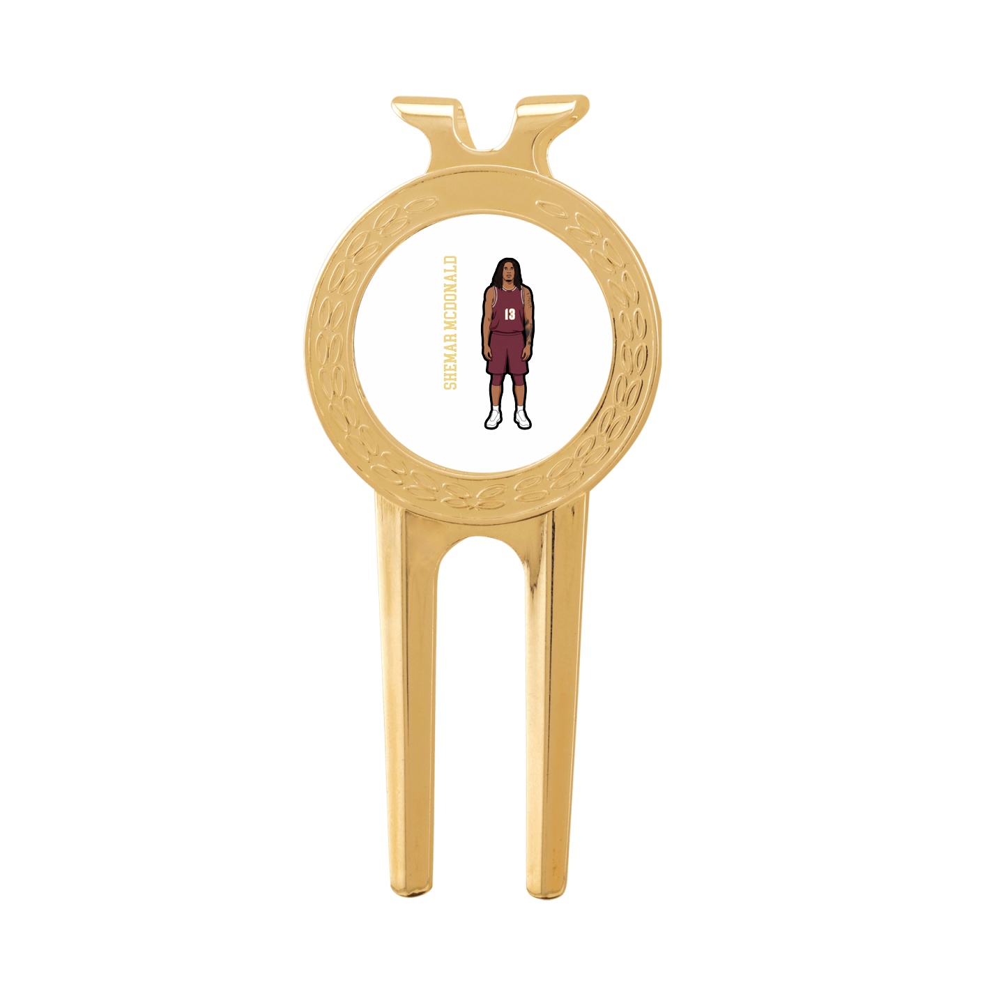 Divot Tool with Ball Marker — Name Vertical in Classic