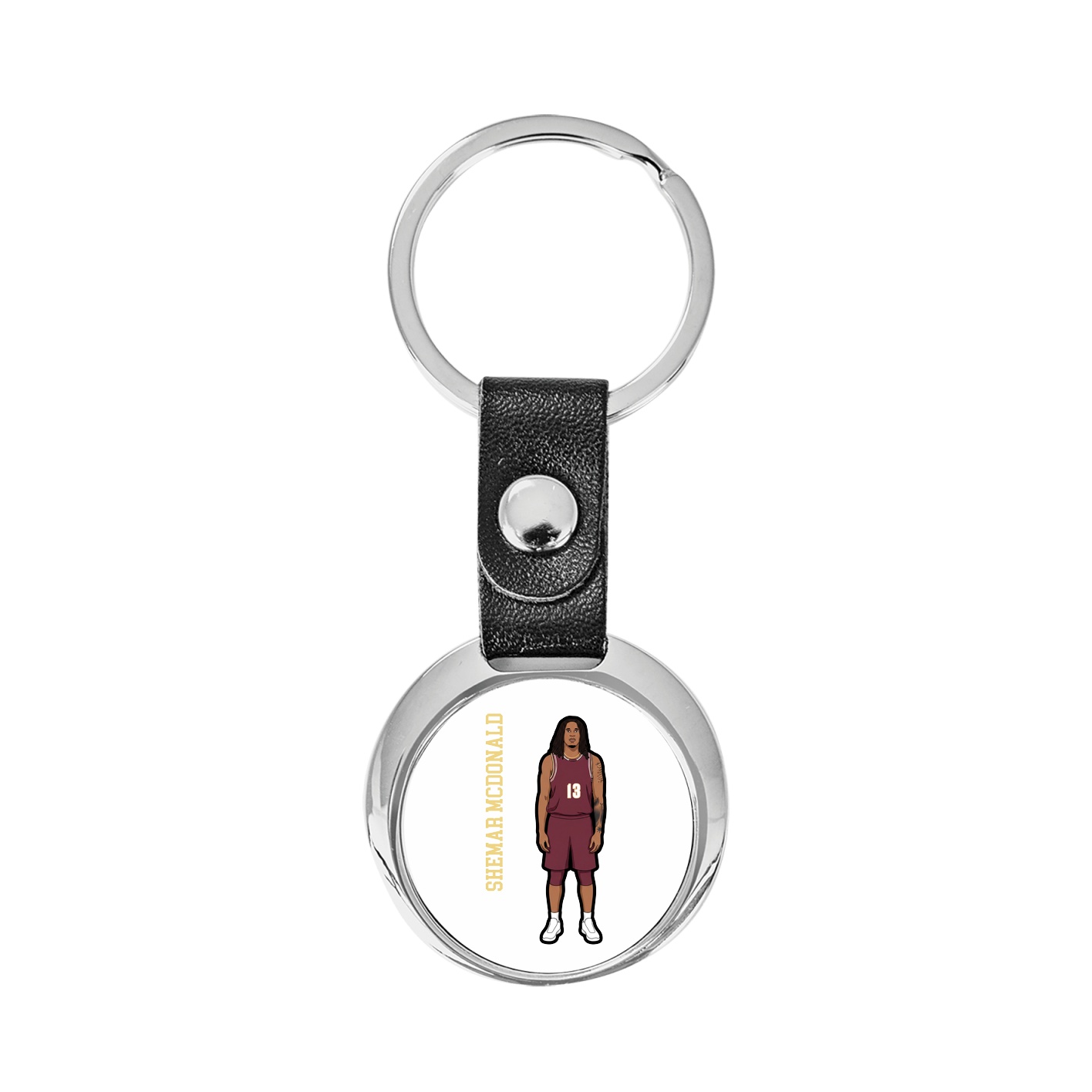Key Chain — Name Vertical in Classic