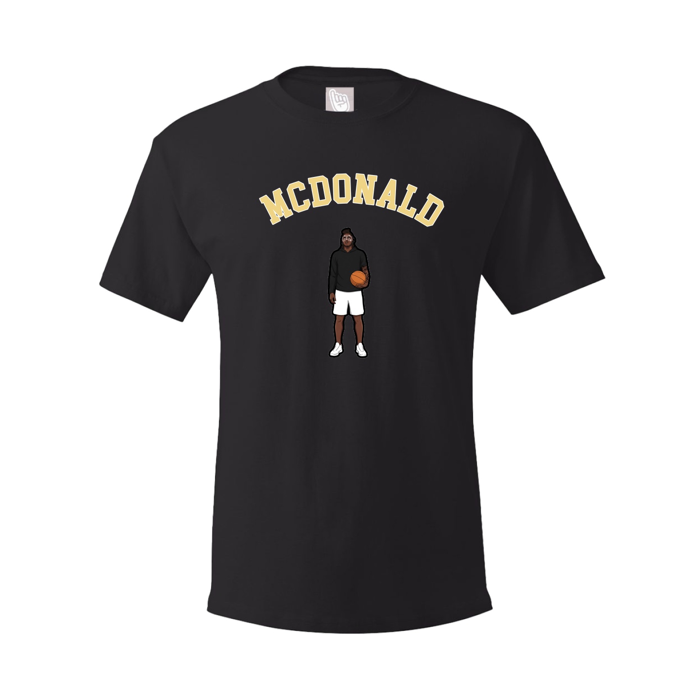 Youth Tee — Shirsey Arch in Black