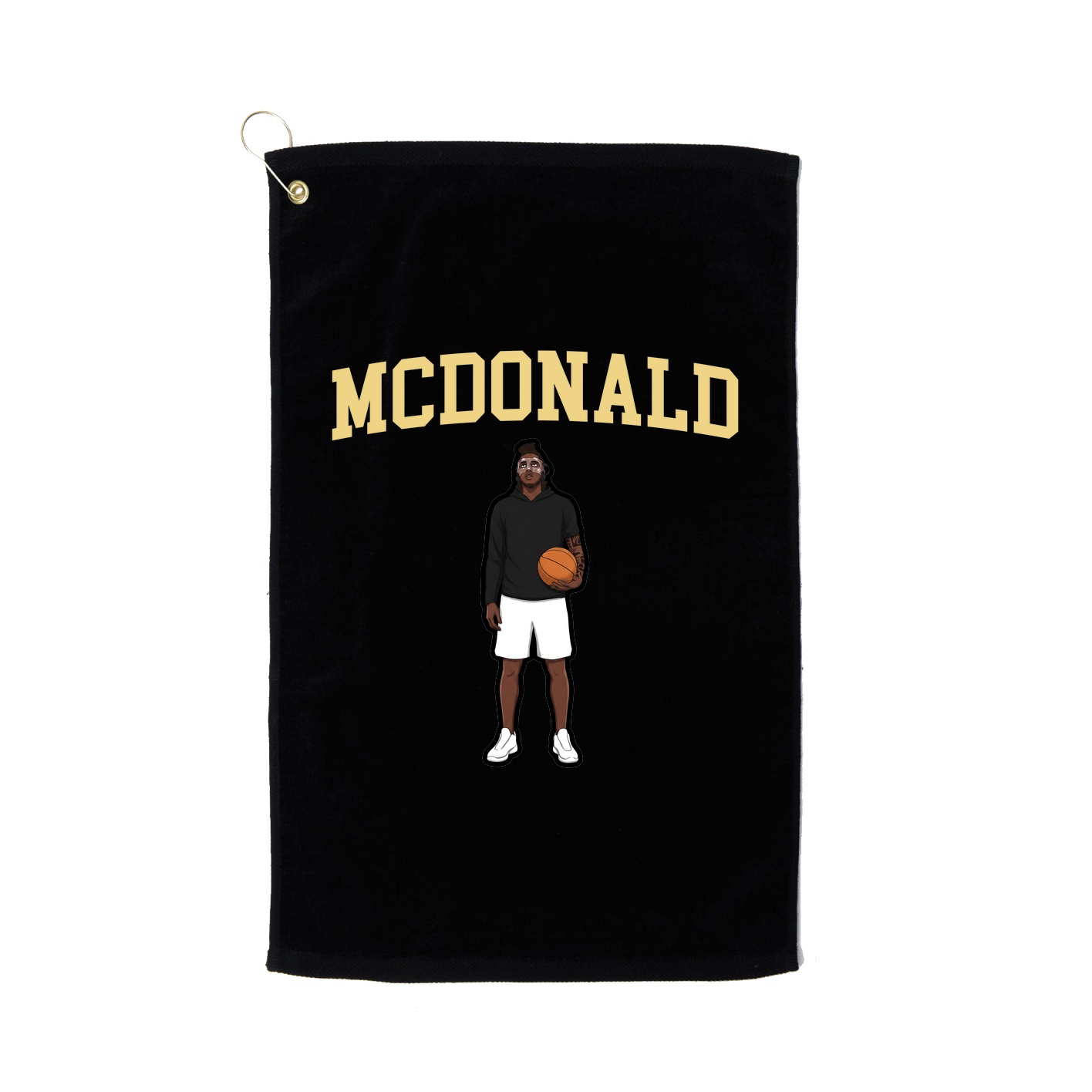 Golf Towel — Shirsey in Black