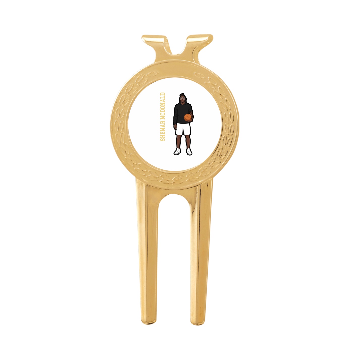 Divot Tool with Ball Marker — Name Vertical in Classic