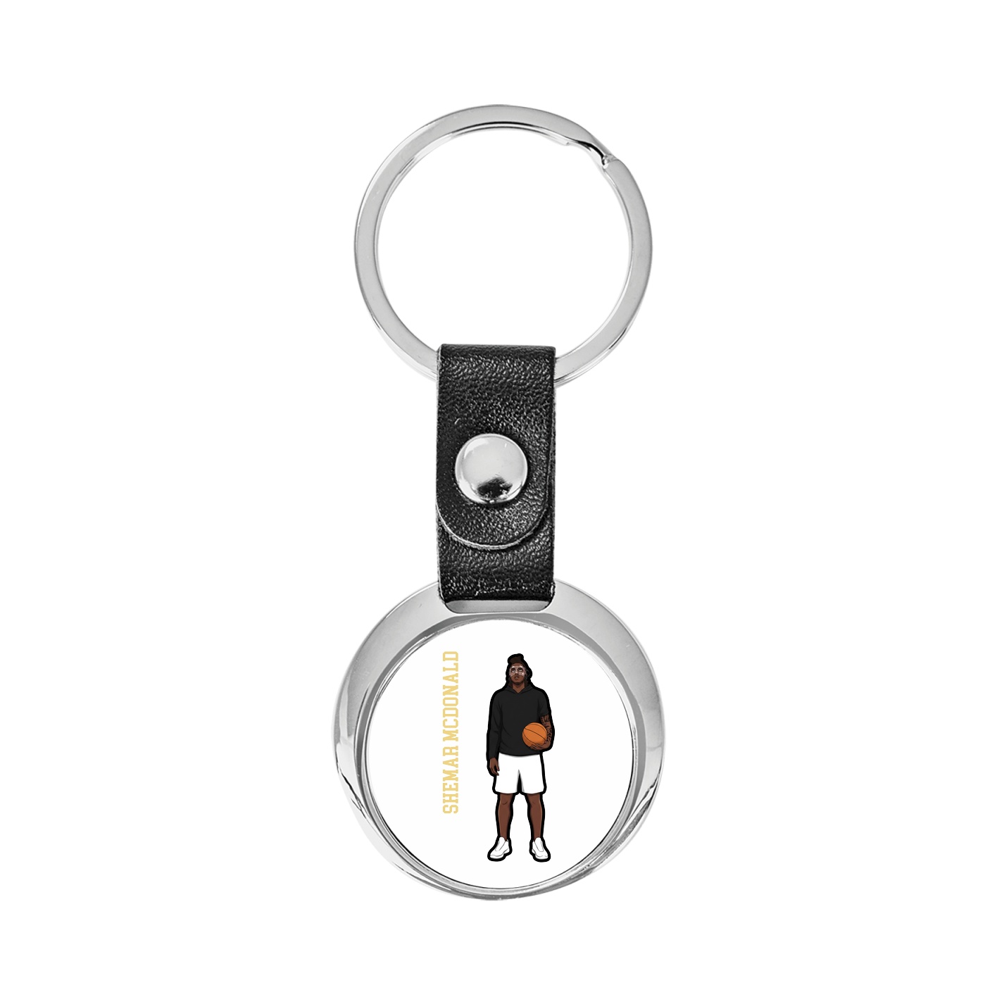 Key Chain — Name Vertical in Classic