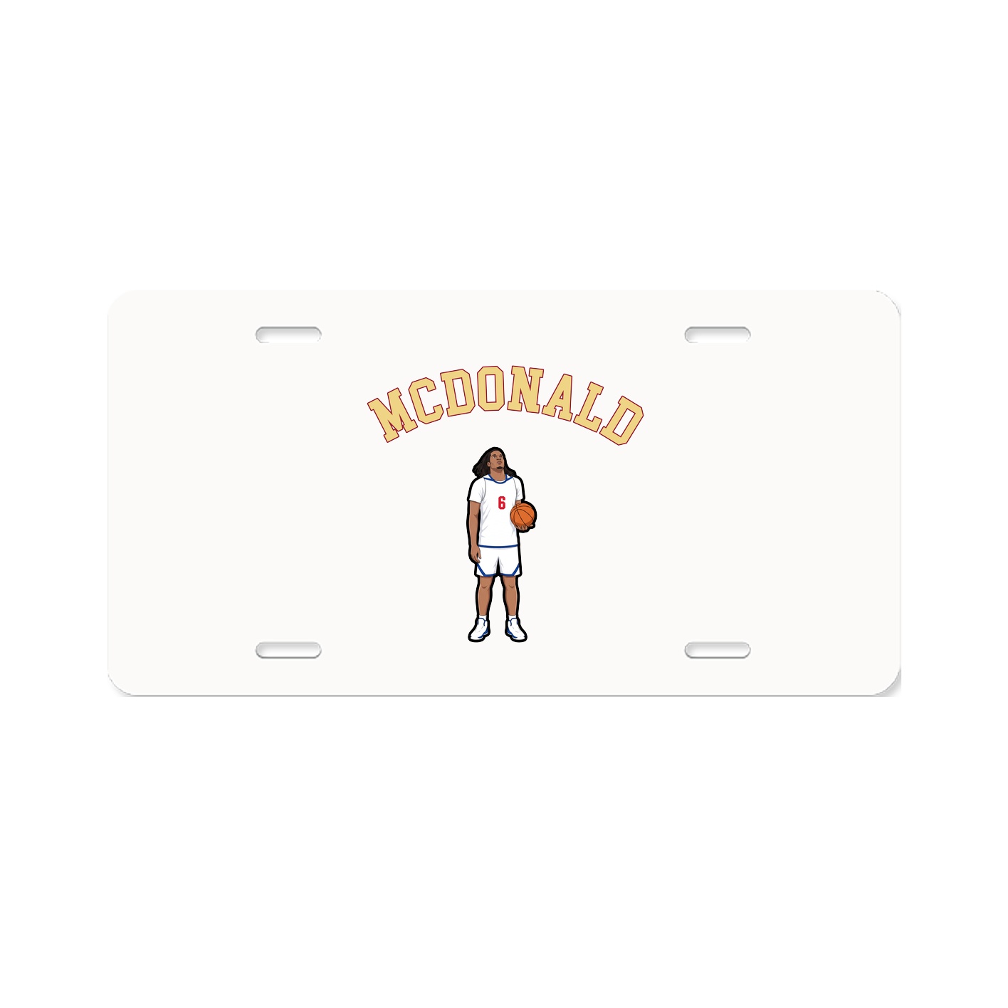 License Plate — Shirsey Arch in Classic