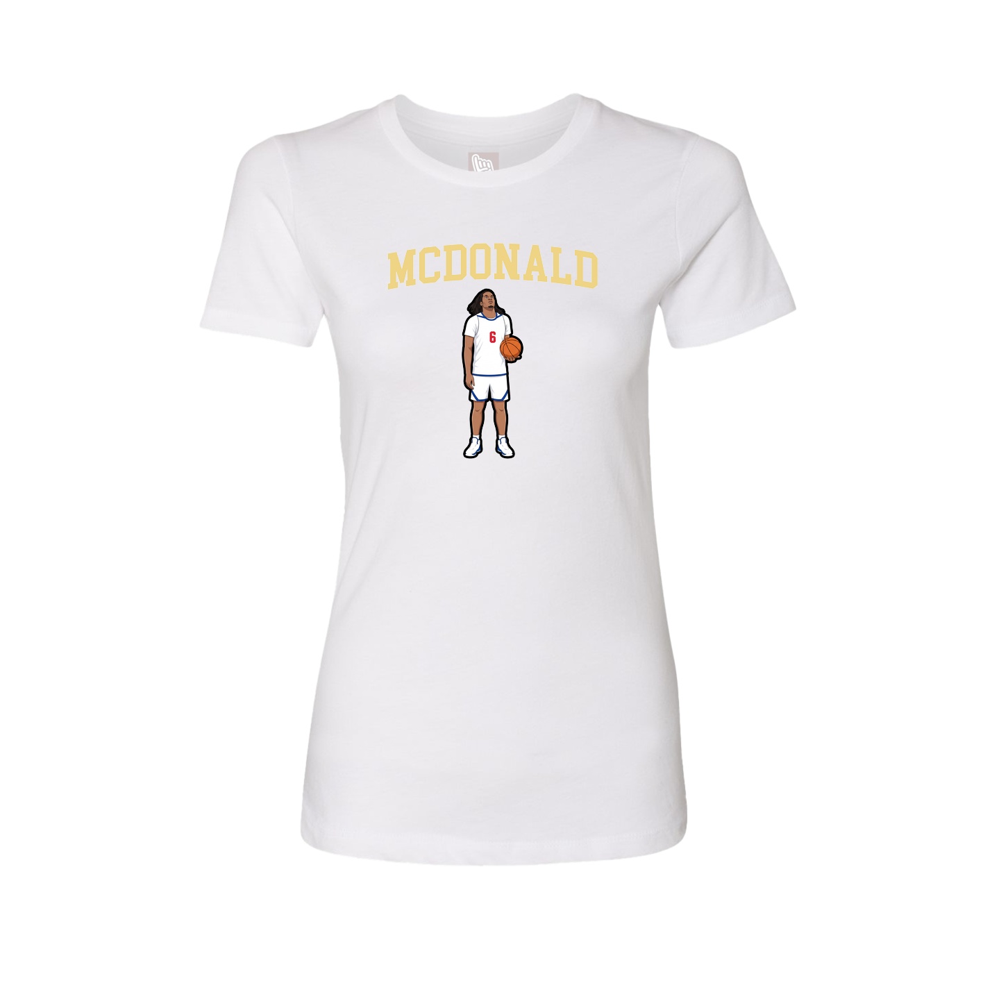 Fitted Women's Tee — Shirsey in White