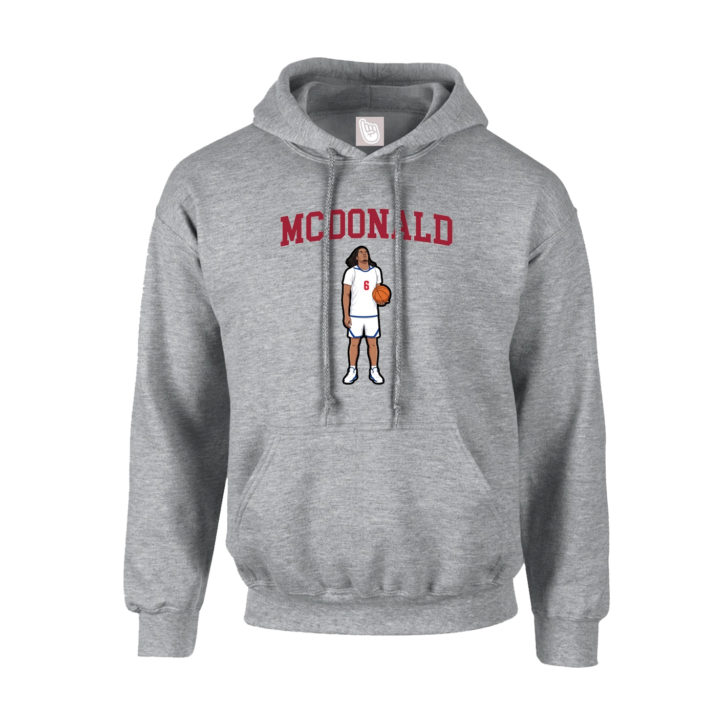 Youth Hoodie — Shirsey in Grey
