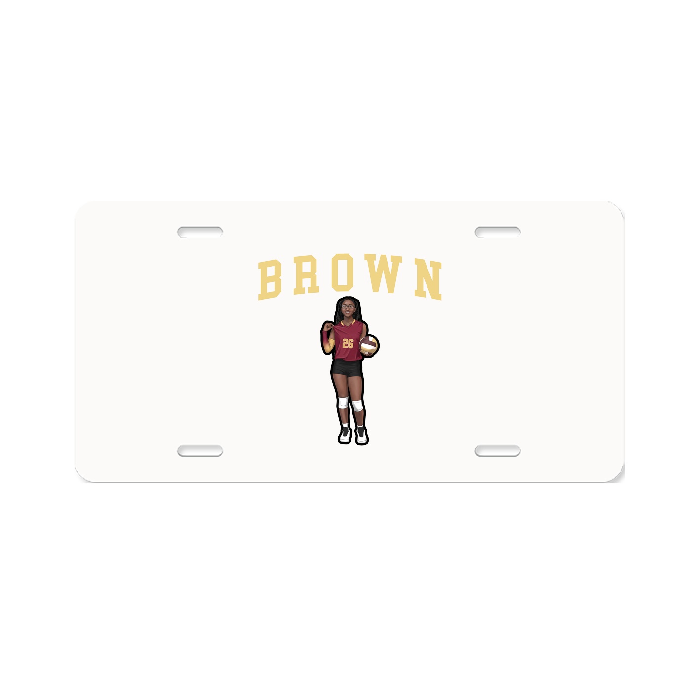 License Plate — Shirsey in Classic