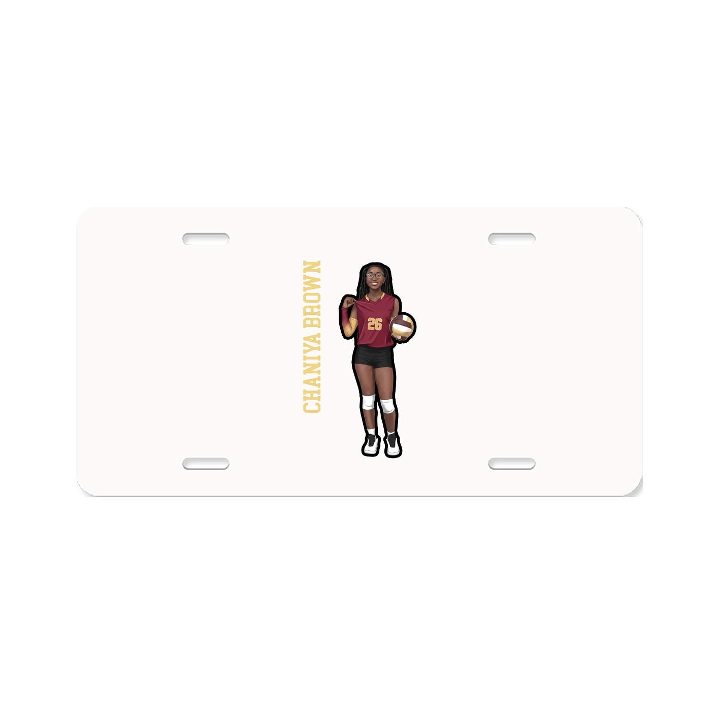 Aluminum License Plate