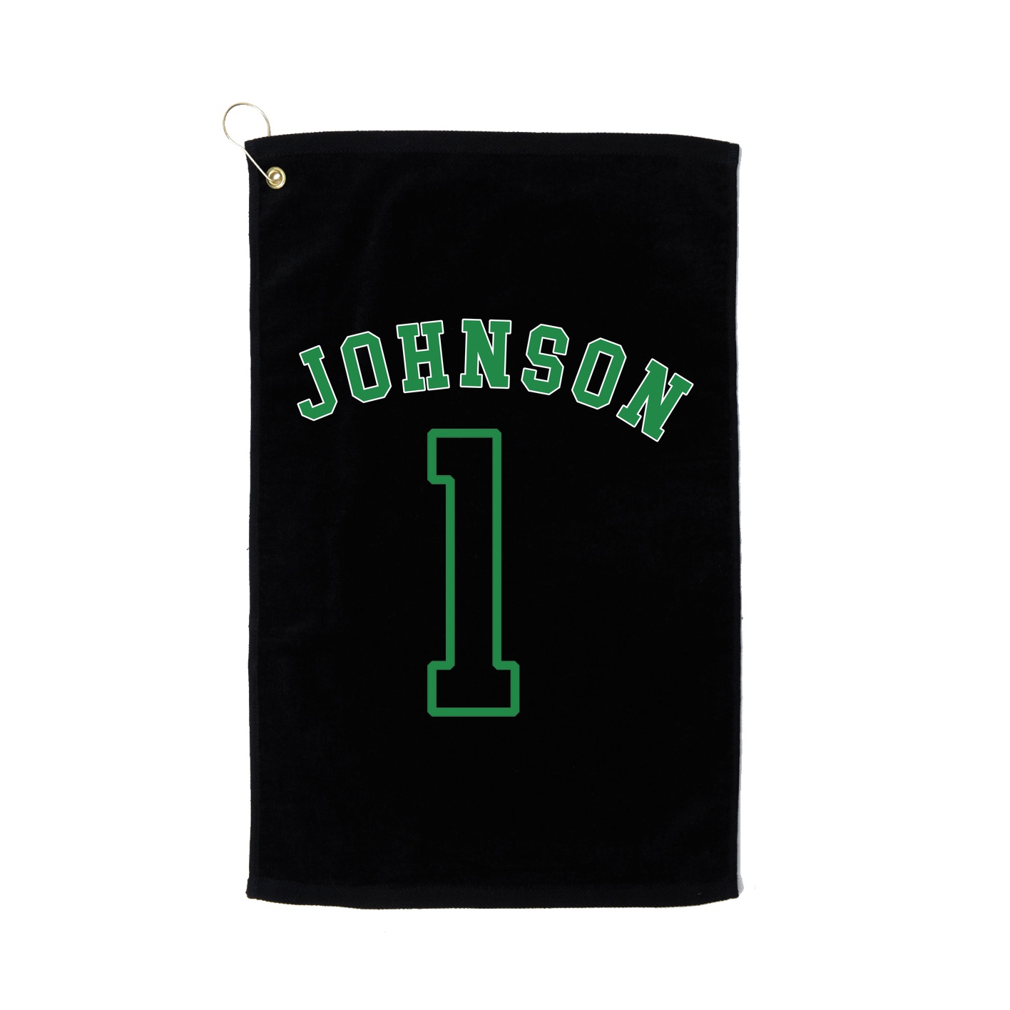 Golf Towel — Shirsey Arch in Black