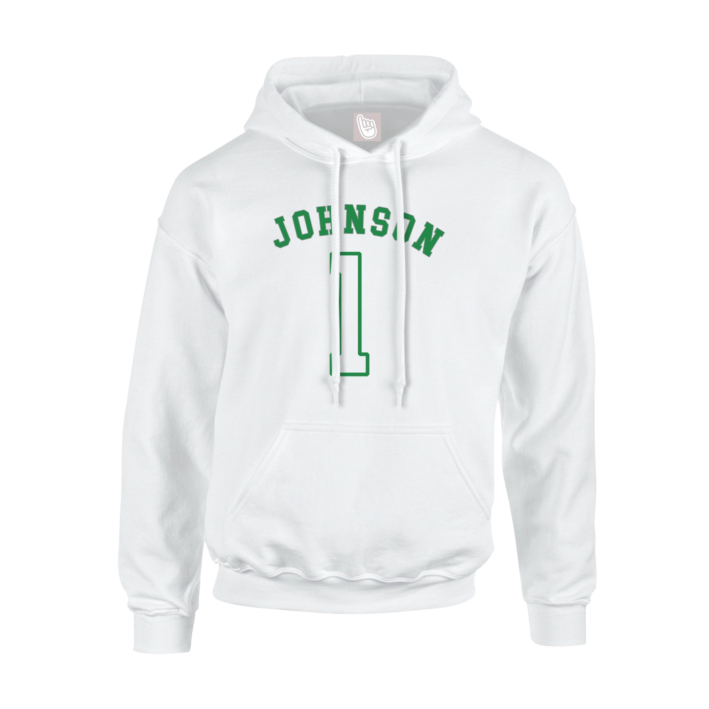 Hoodie — Shirsey Arch in White
