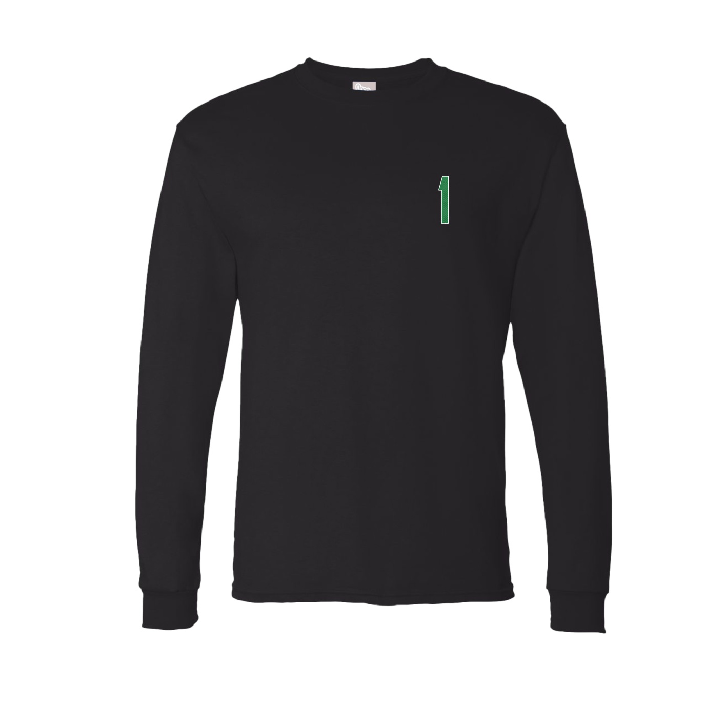 Long Sleeve Tee — Front Shirsy in Black