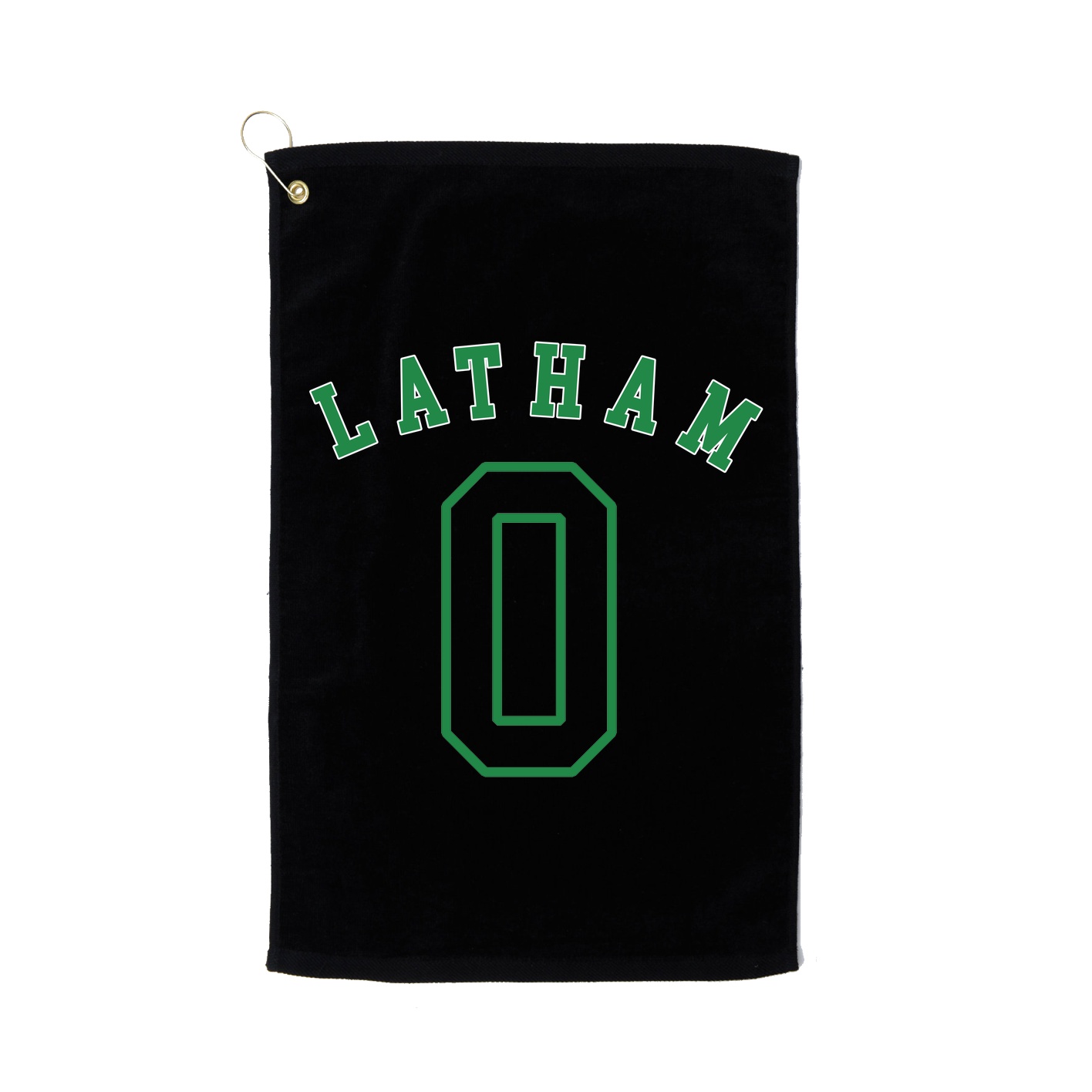 Golf Towel — Shirsey Arch in Black