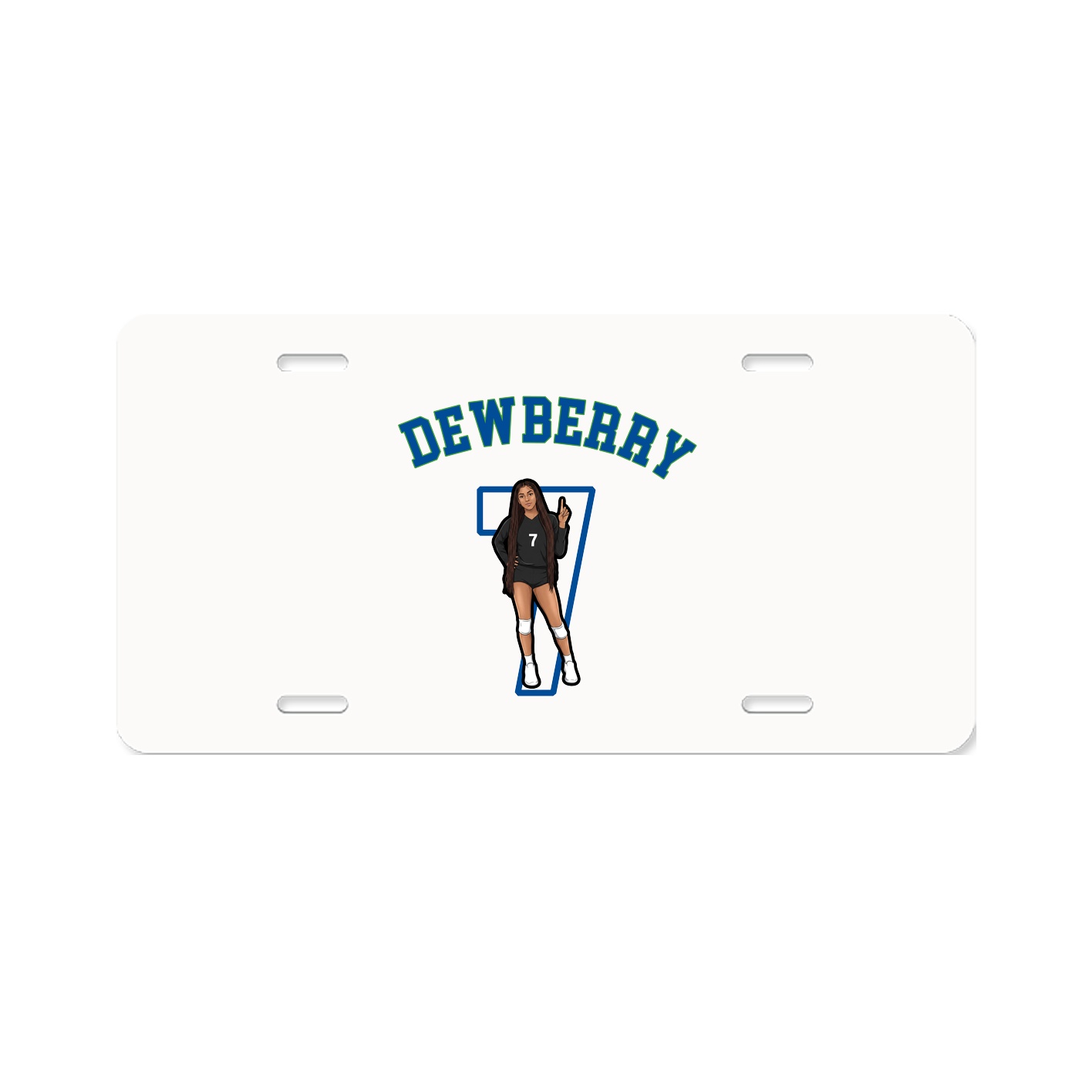 License Plate — Shirsey Arch in Classic