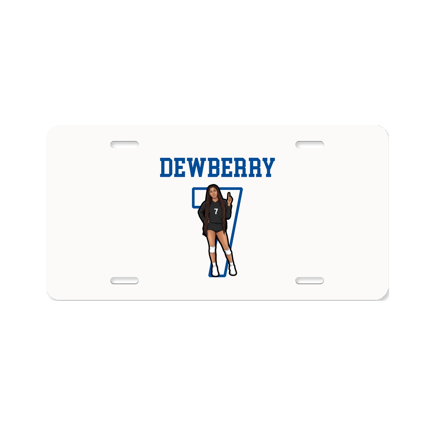 License Plate — Shirsey in Classic