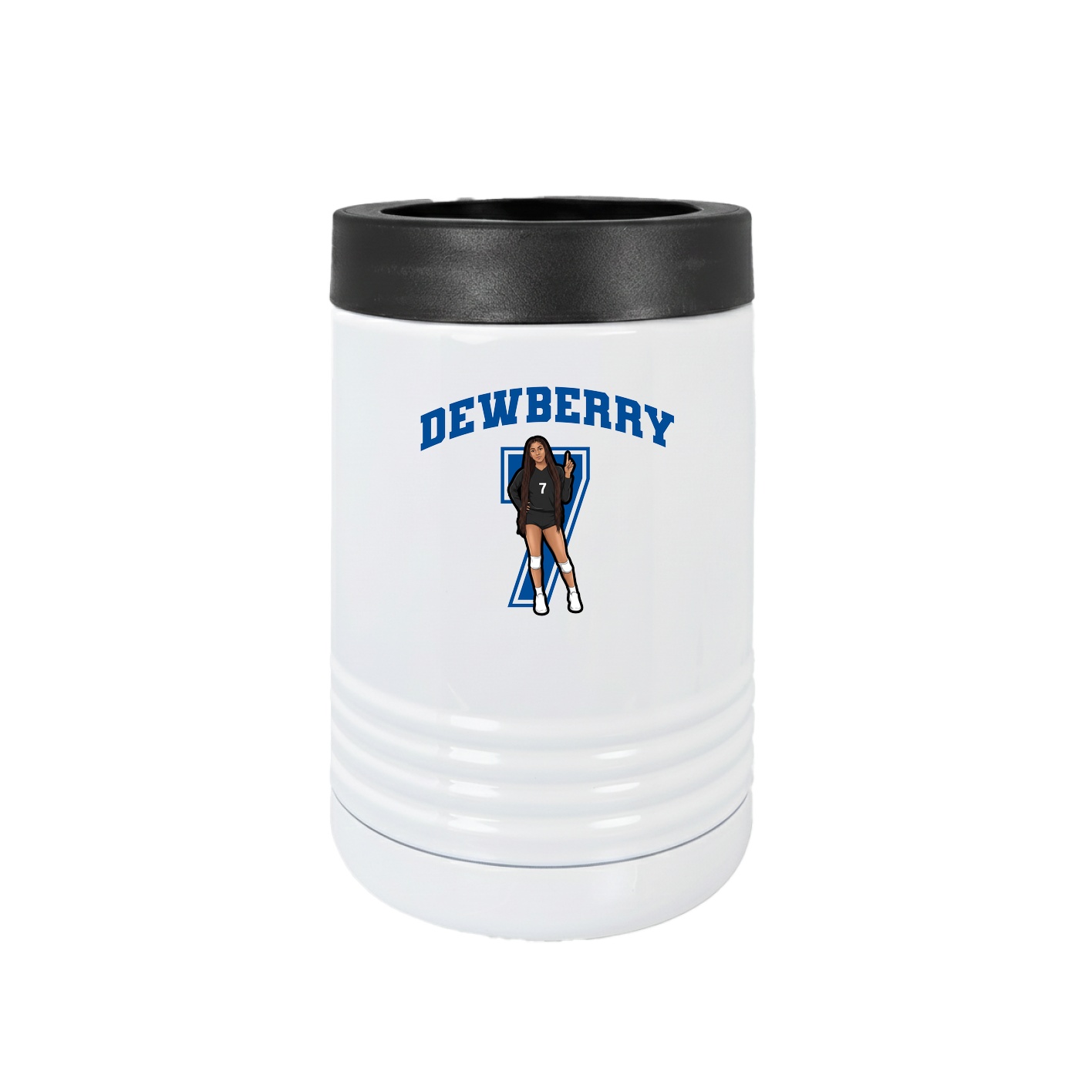 Beverage Holder — Number in White