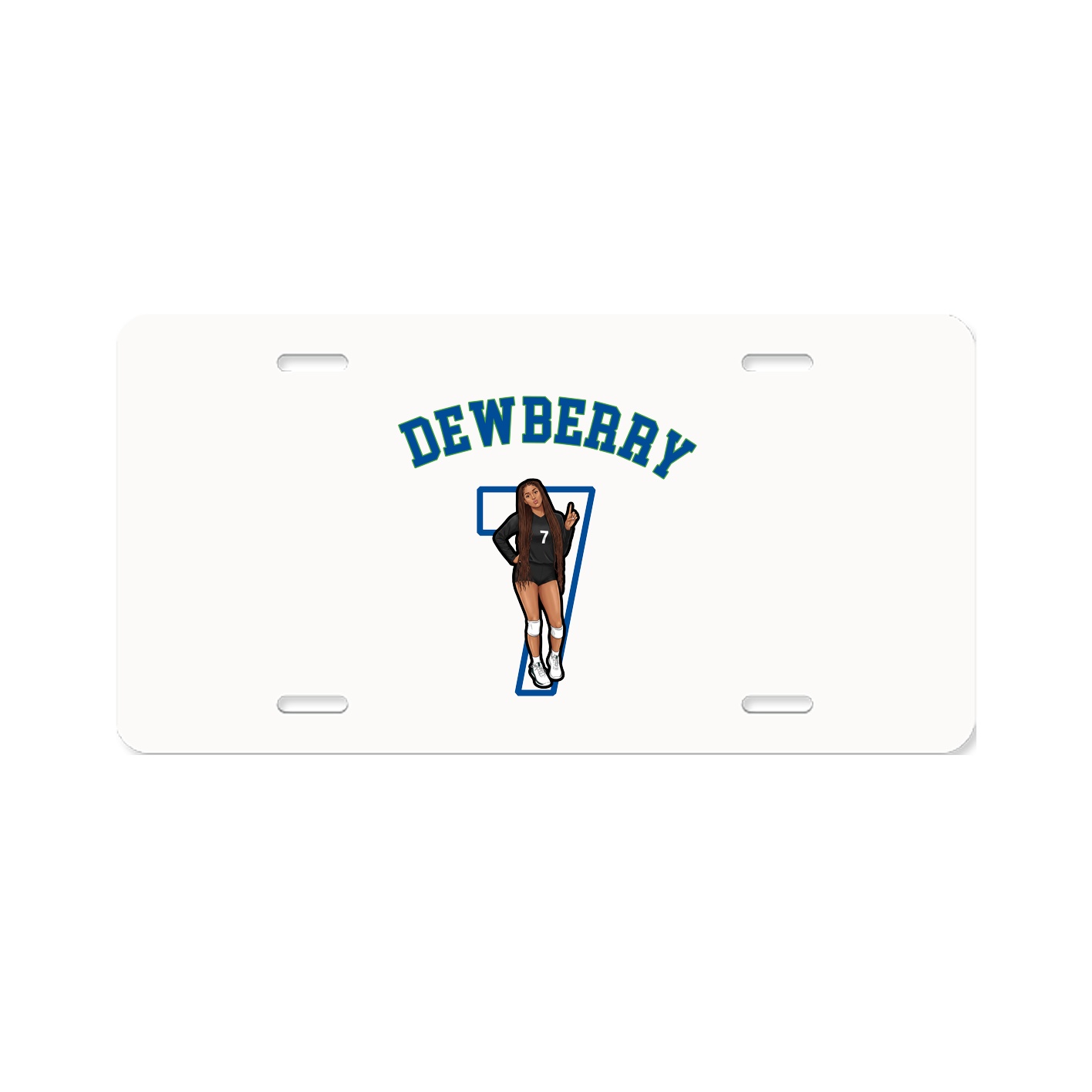 License Plate — Shirsey Arch in Classic