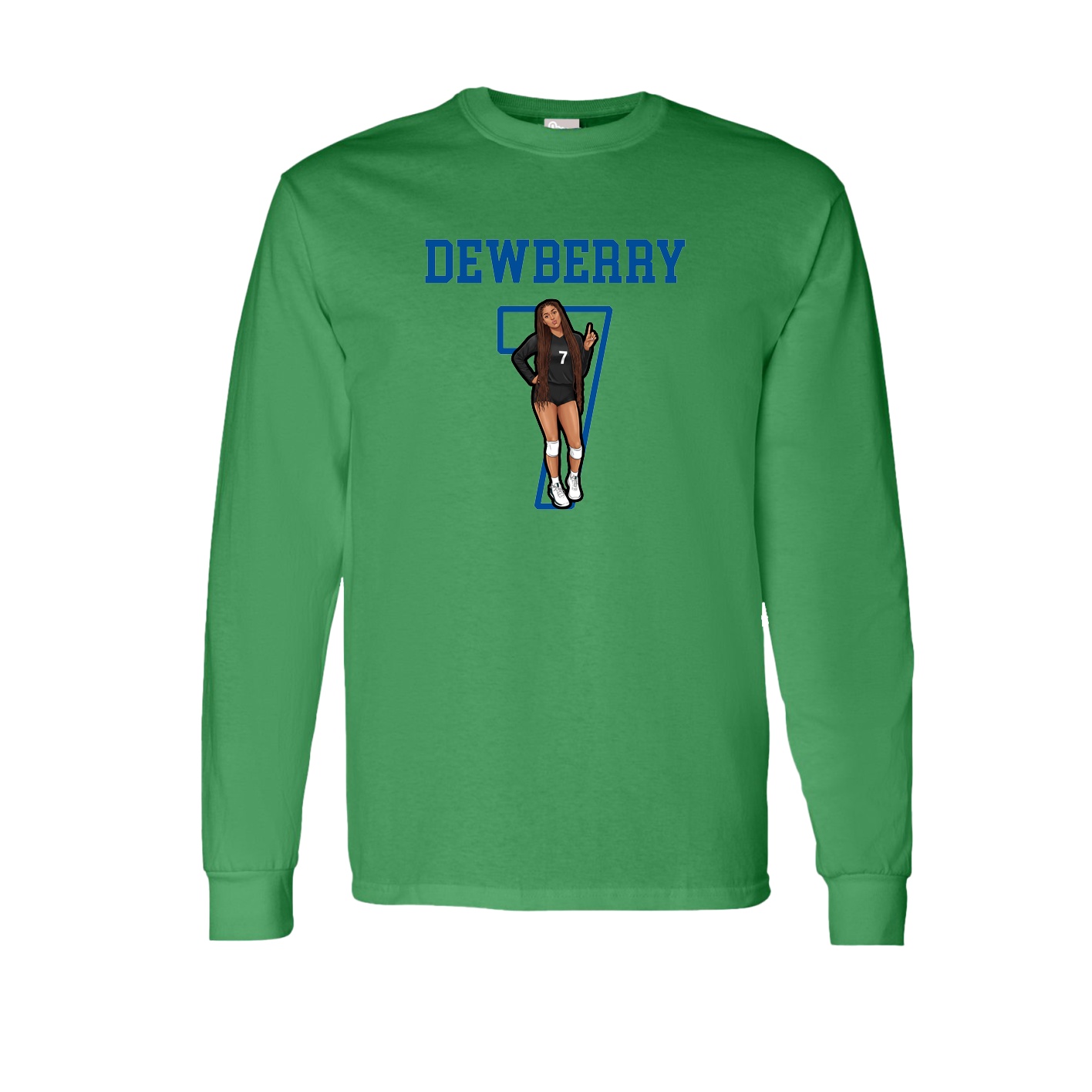 Long Sleeve Tee — Shirsey in Green