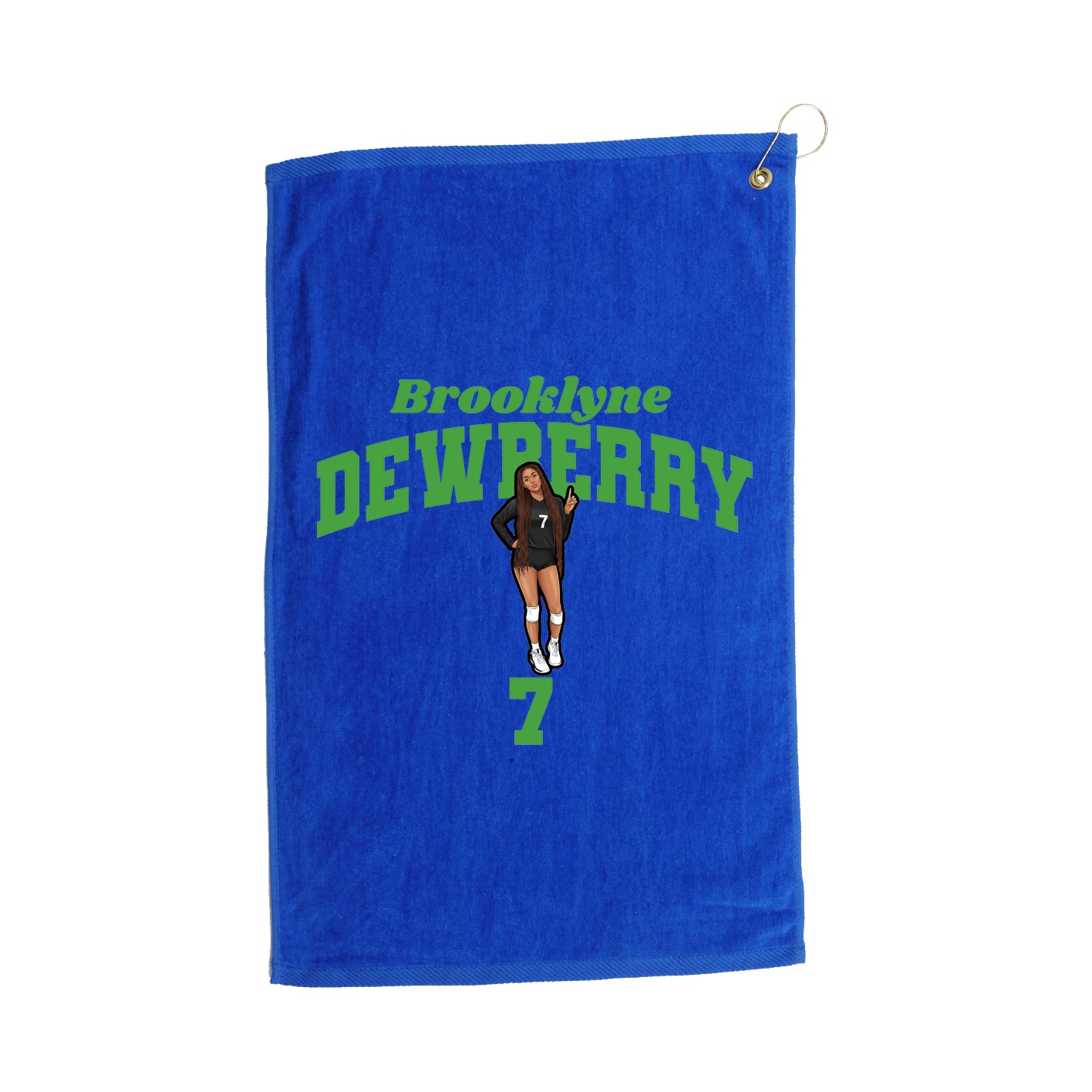 Golf Towel — Signature Arch in Royal