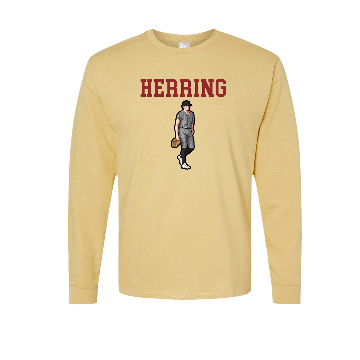 Long Sleeve Tee — Shirsey in Vegas Gold