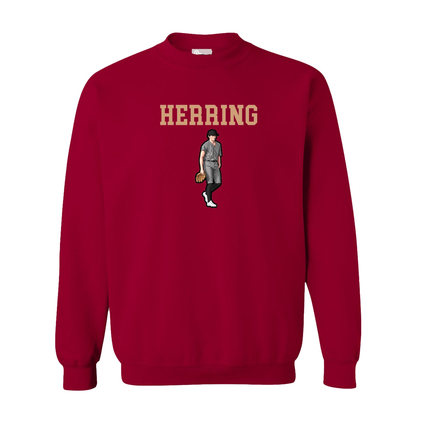 Fleece Crew — Shirsey in Cardinal