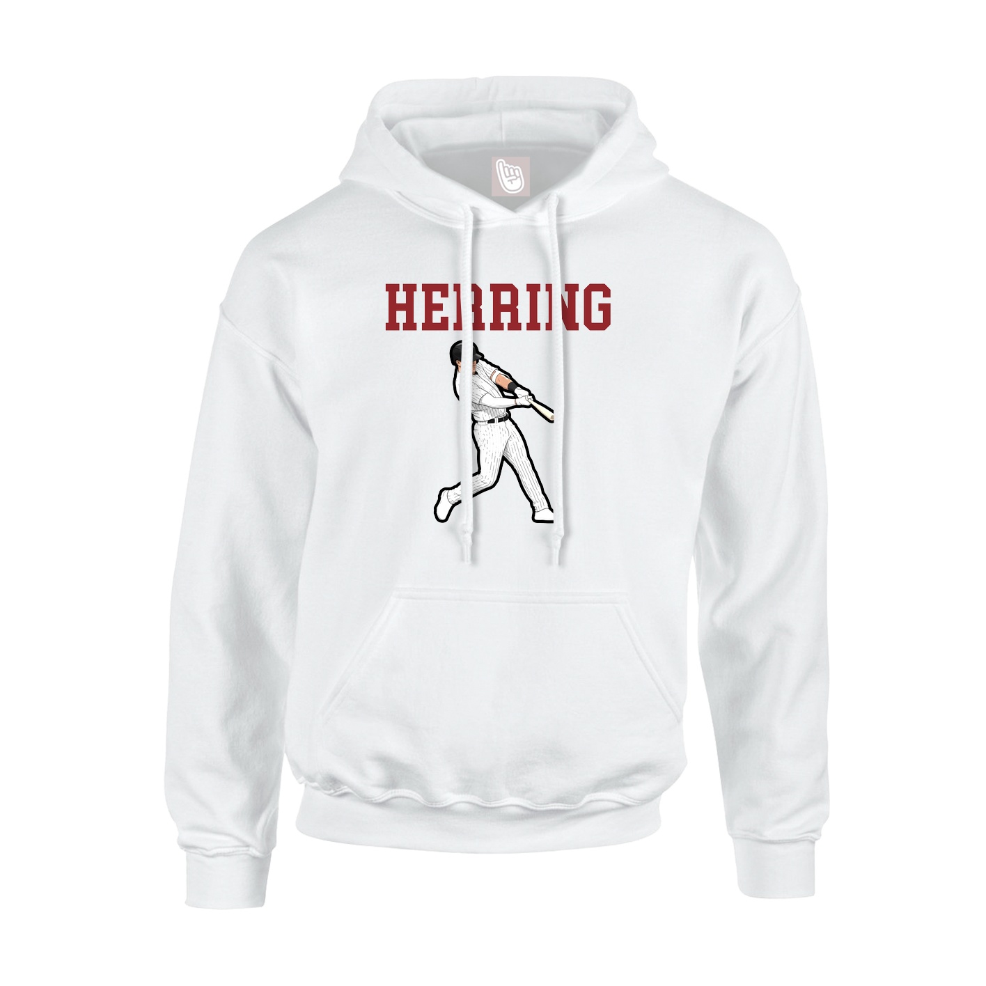 Youth Hoodie — Shirsey in White