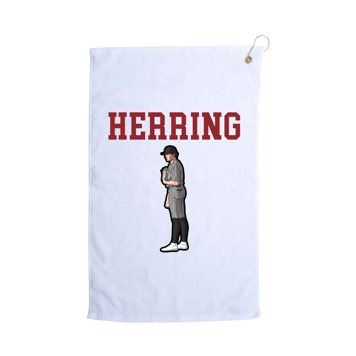 Golf Towel — Shirsey in White