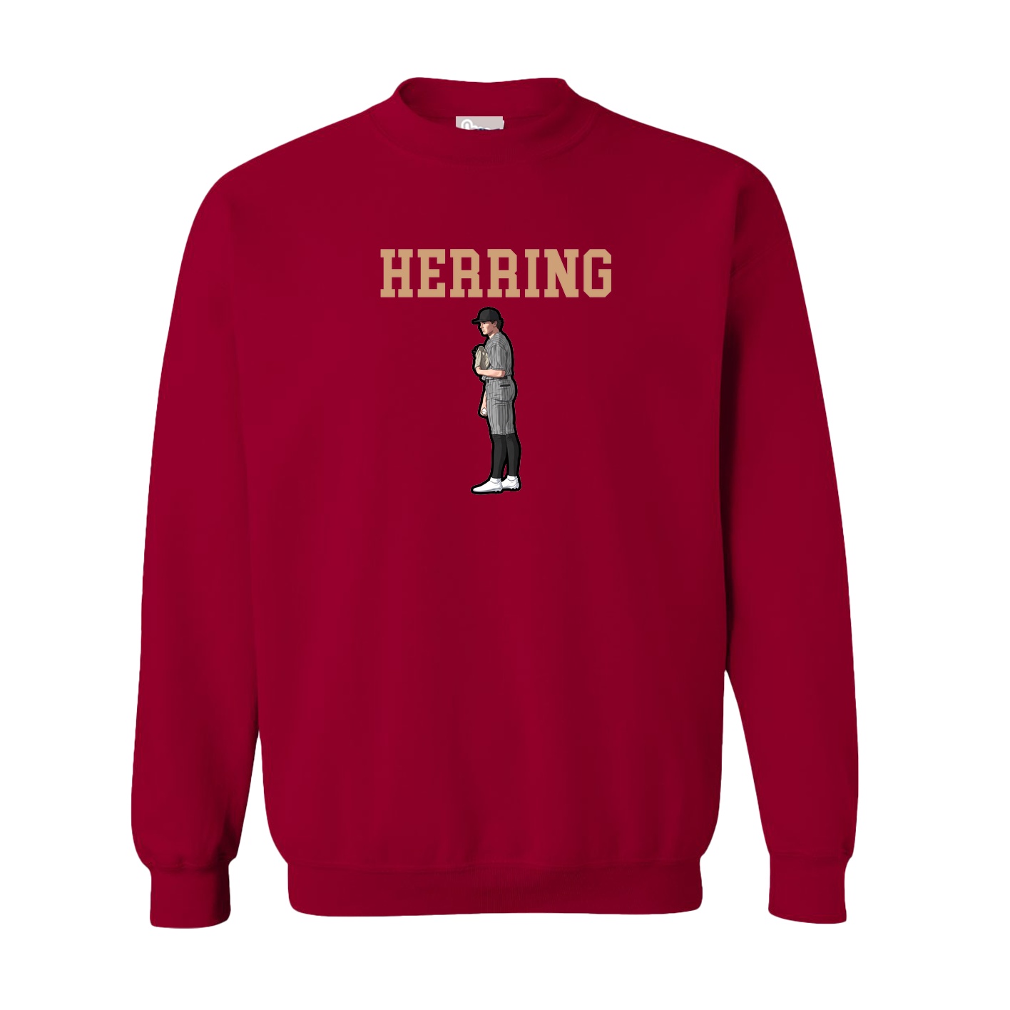 Fleece Crew — Shirsey in Cardinal