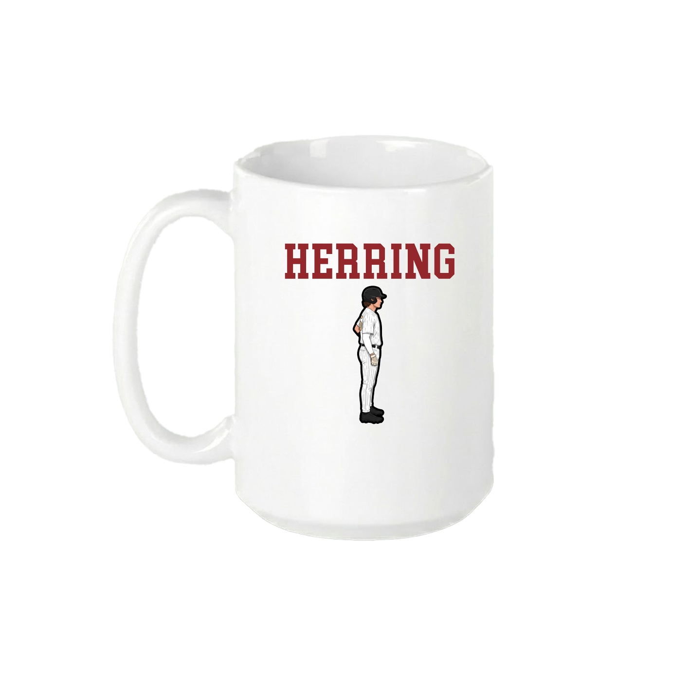 15oz Coffee Mug — Shirsey in White