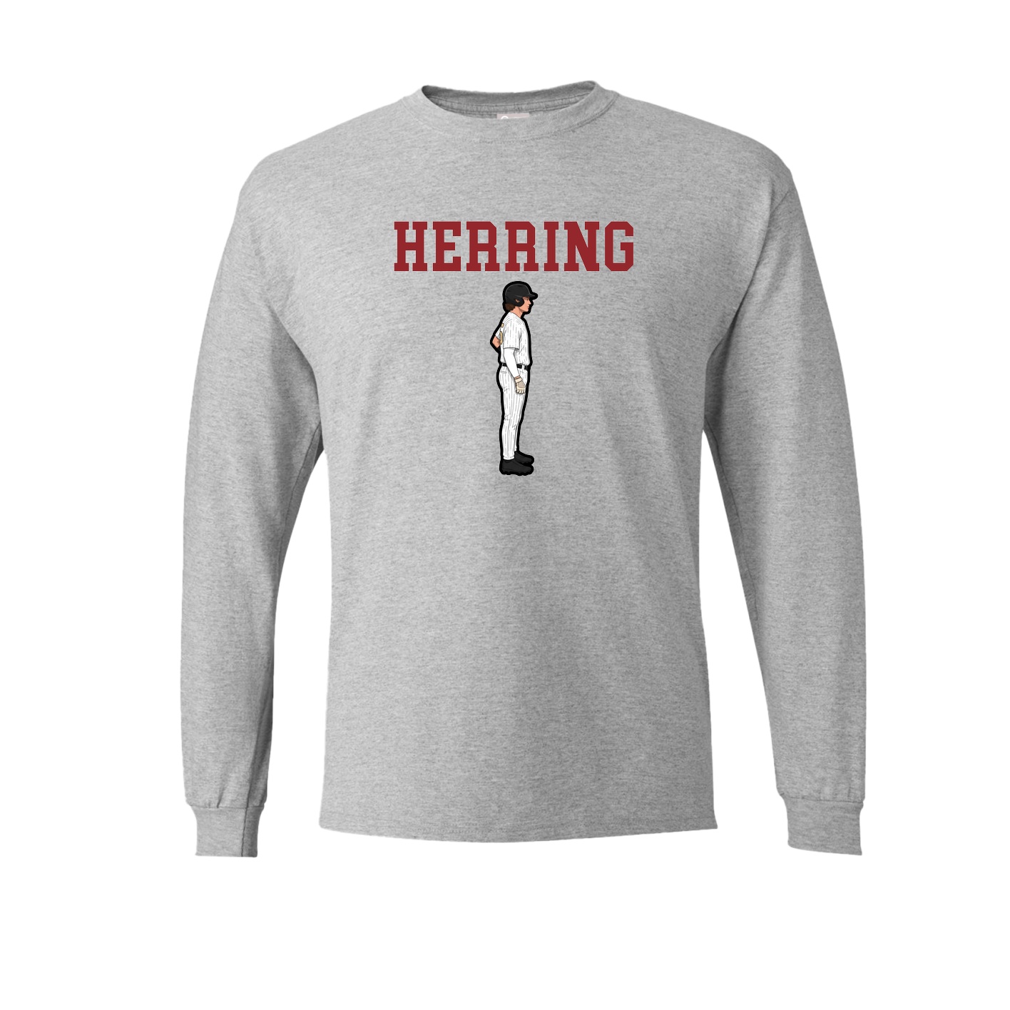 Long Sleeve Tee — Shirsey in Grey