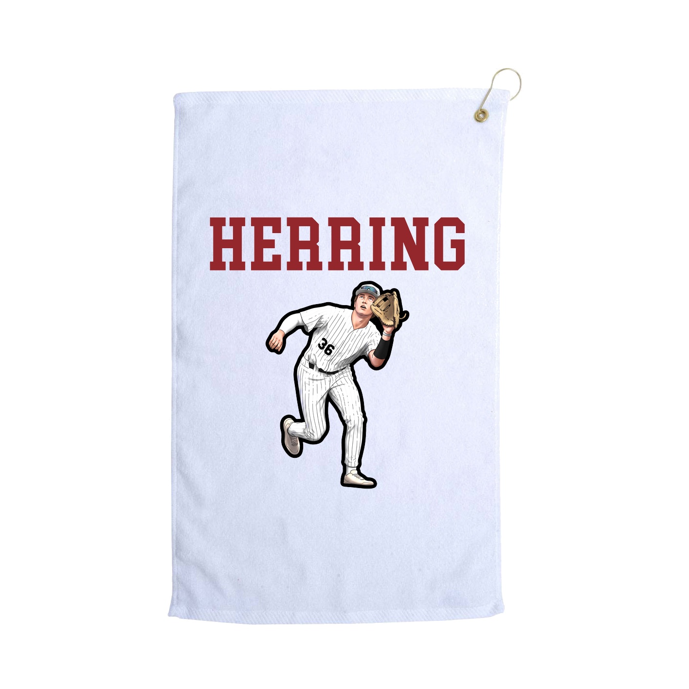 Golf Towel — Shirsey in White