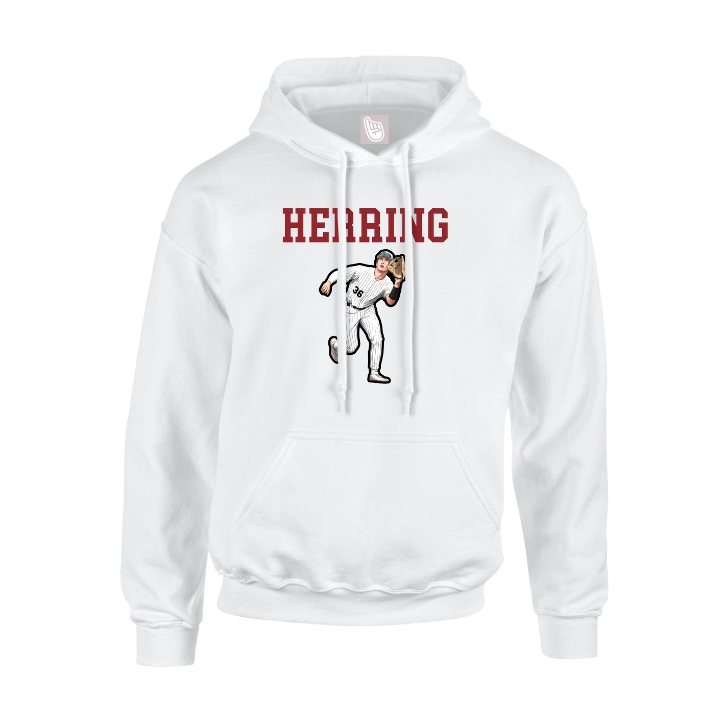 Youth Hoodie — Shirsey in White