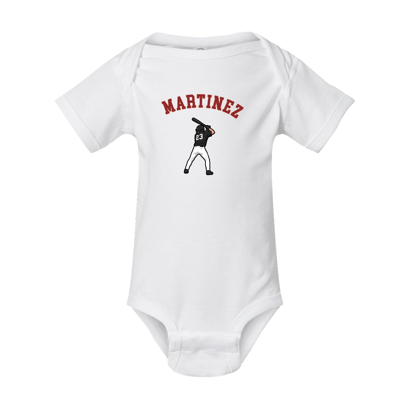 Baby Onesie — Shirsey Arch in White