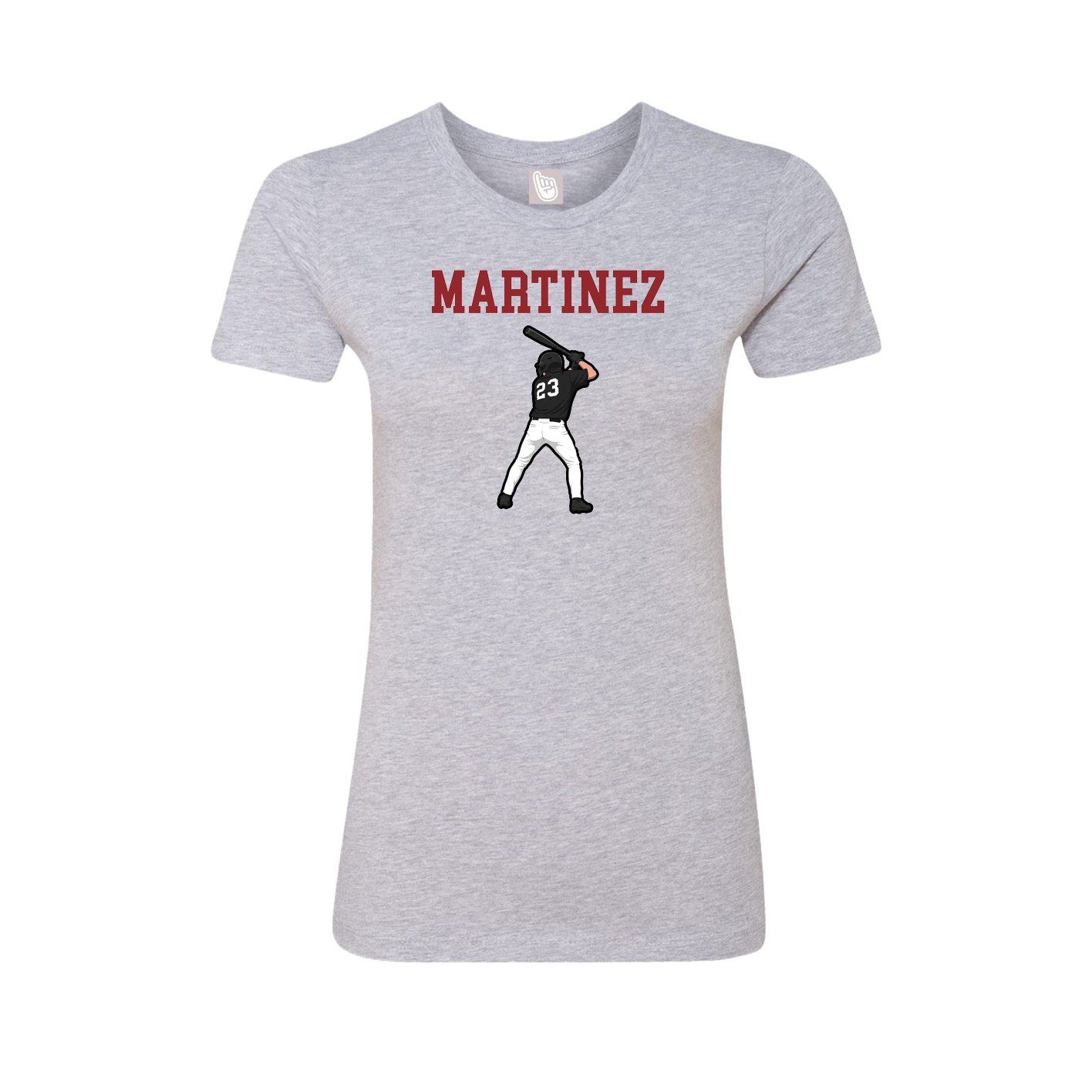 Fitted Women's Tee — Shirsey in Grey