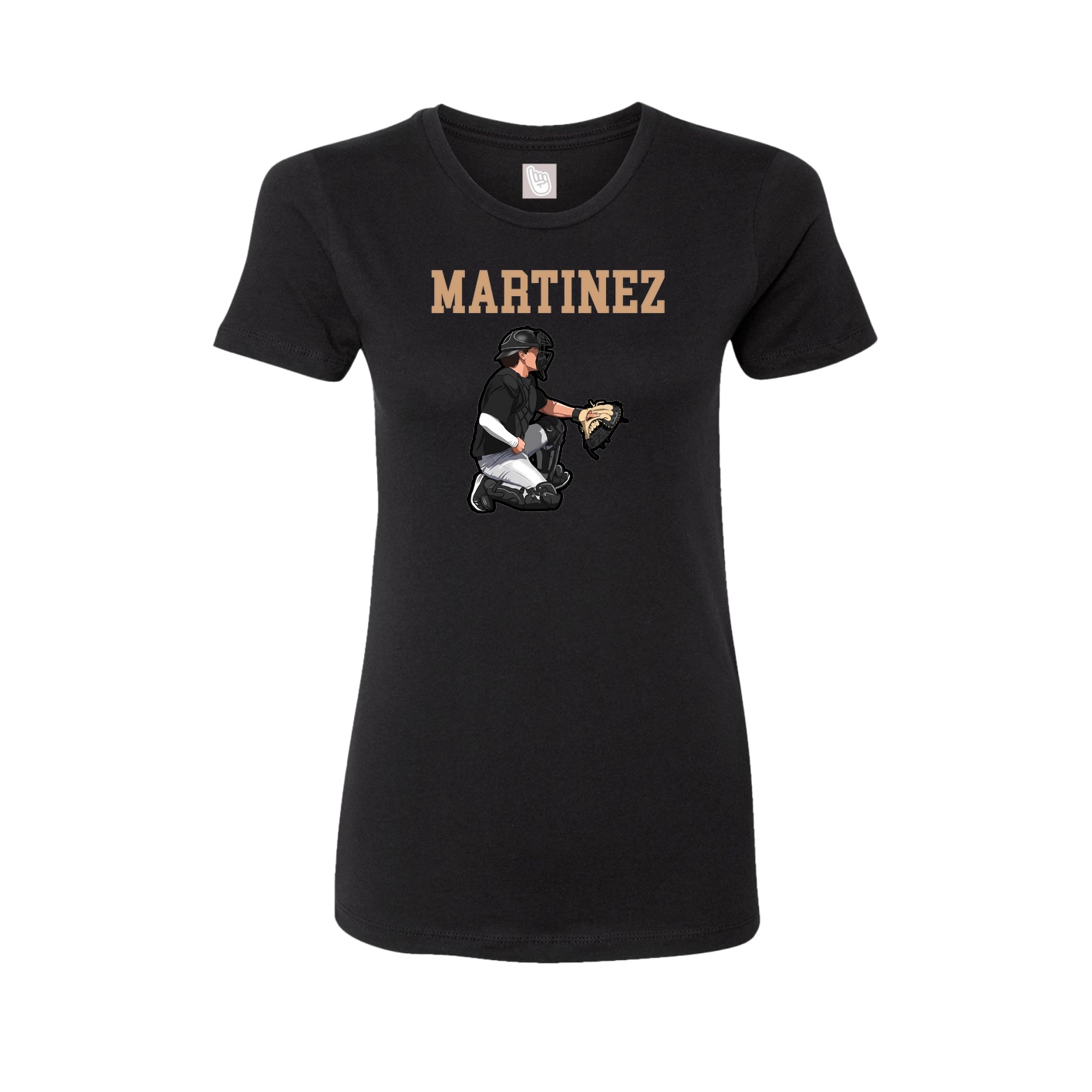 Fitted Women's Tee — Shirsey in Black