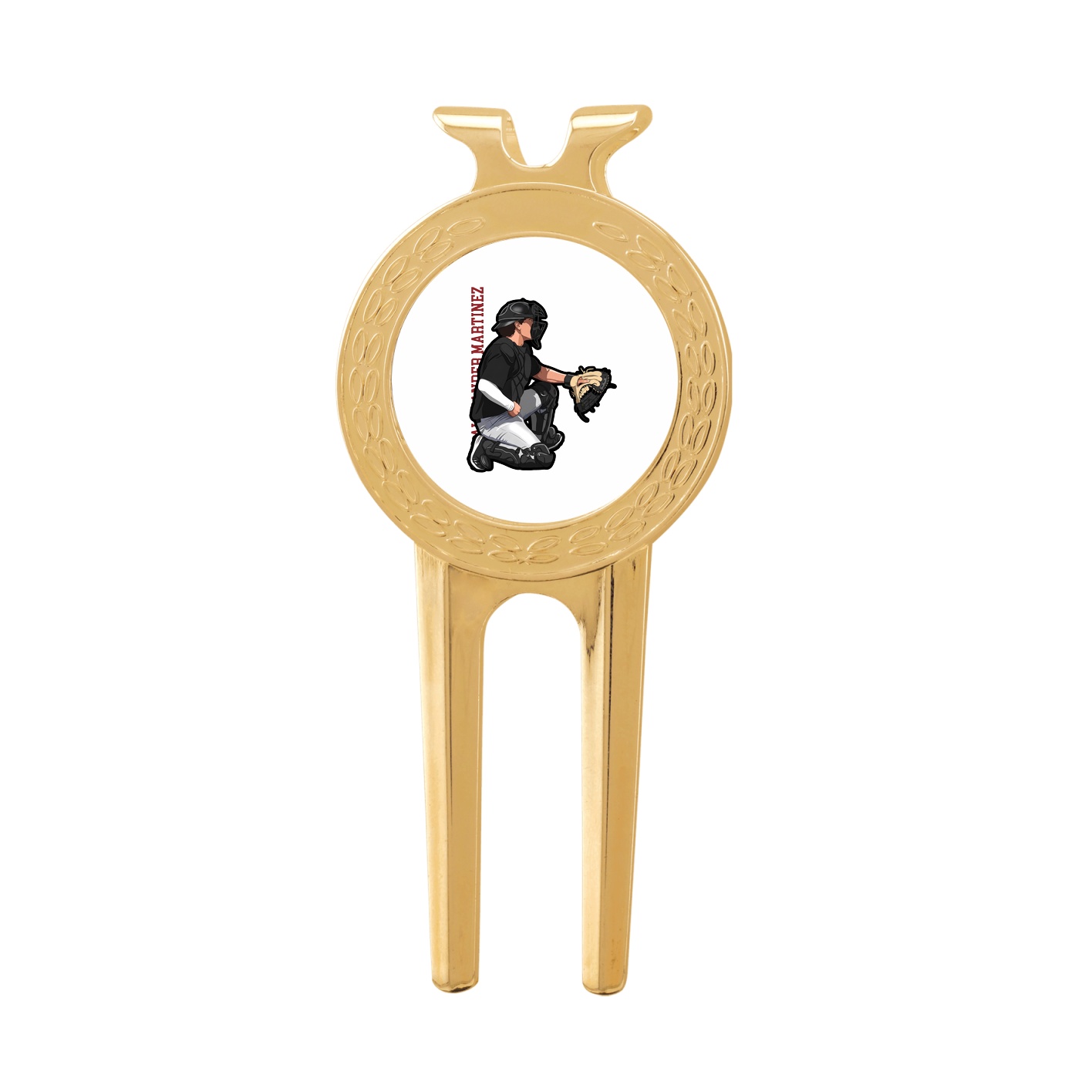Divot Tool with Ball Marker — Name Vertical in Classic