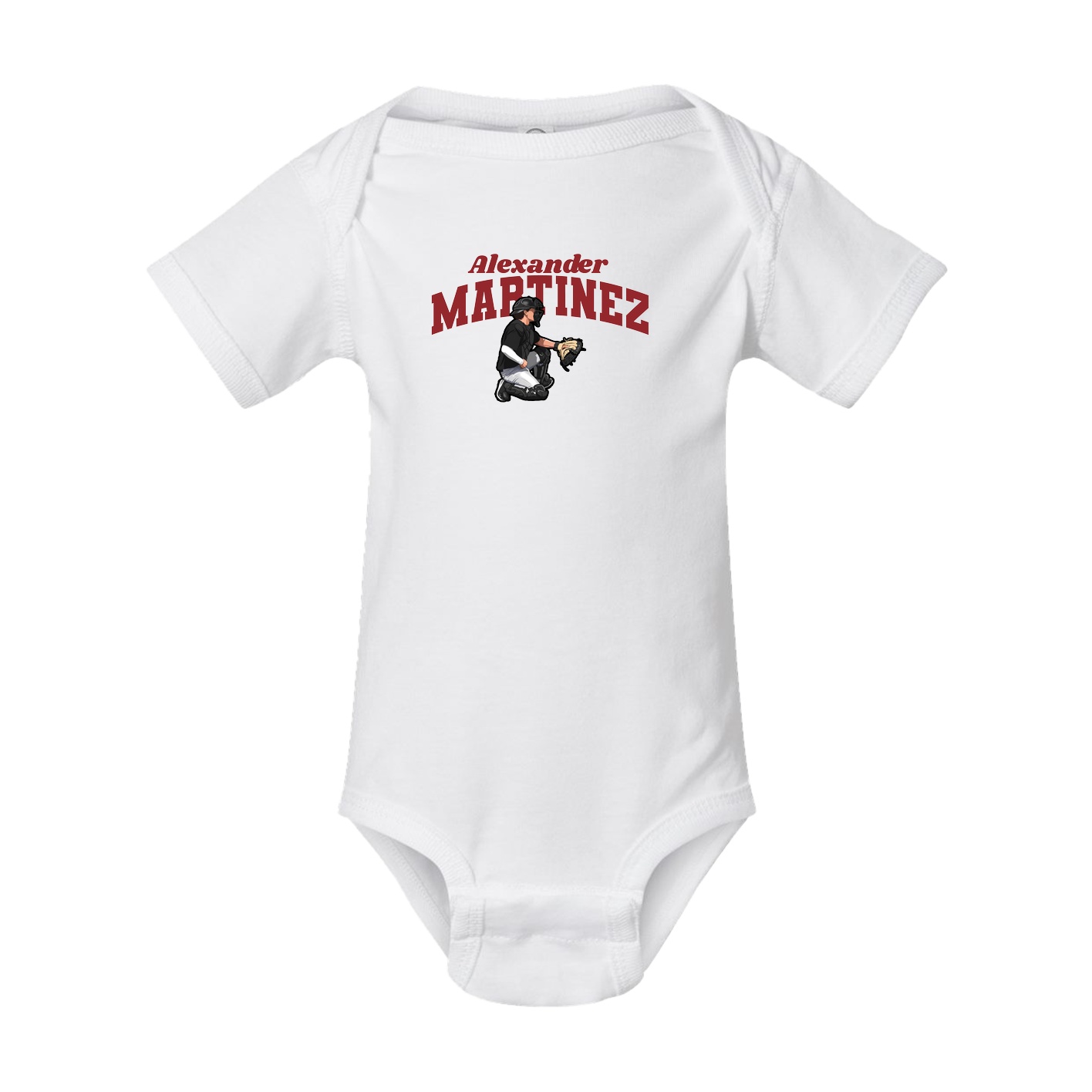 Baby Onesie — Signature Arch in White