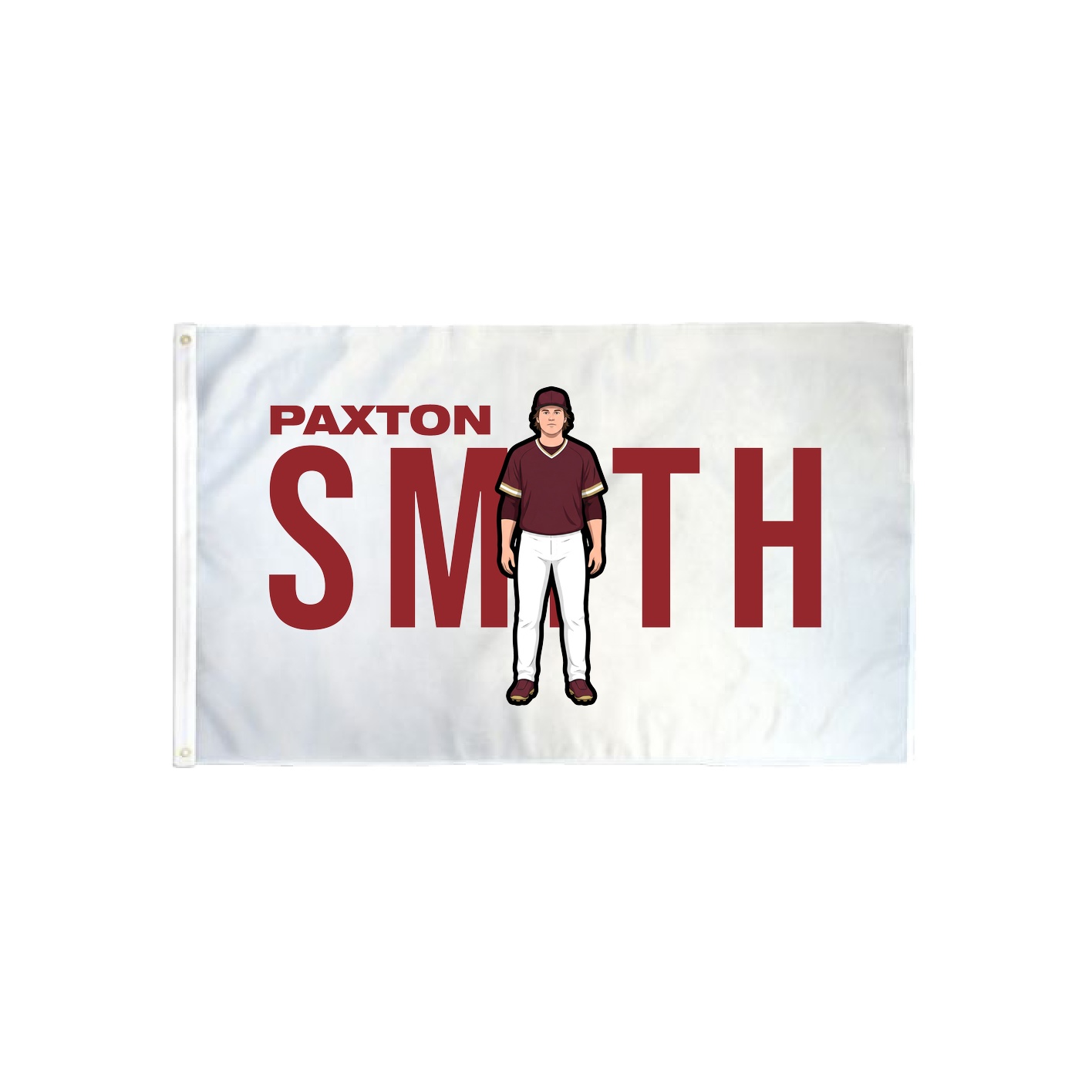 3x5 Flag — Player Name in Classic