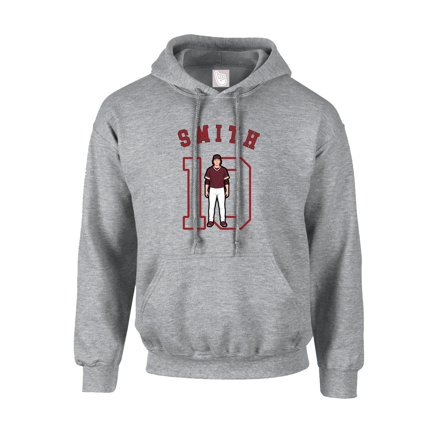 Hoodie — Shirsey Arch in Grey