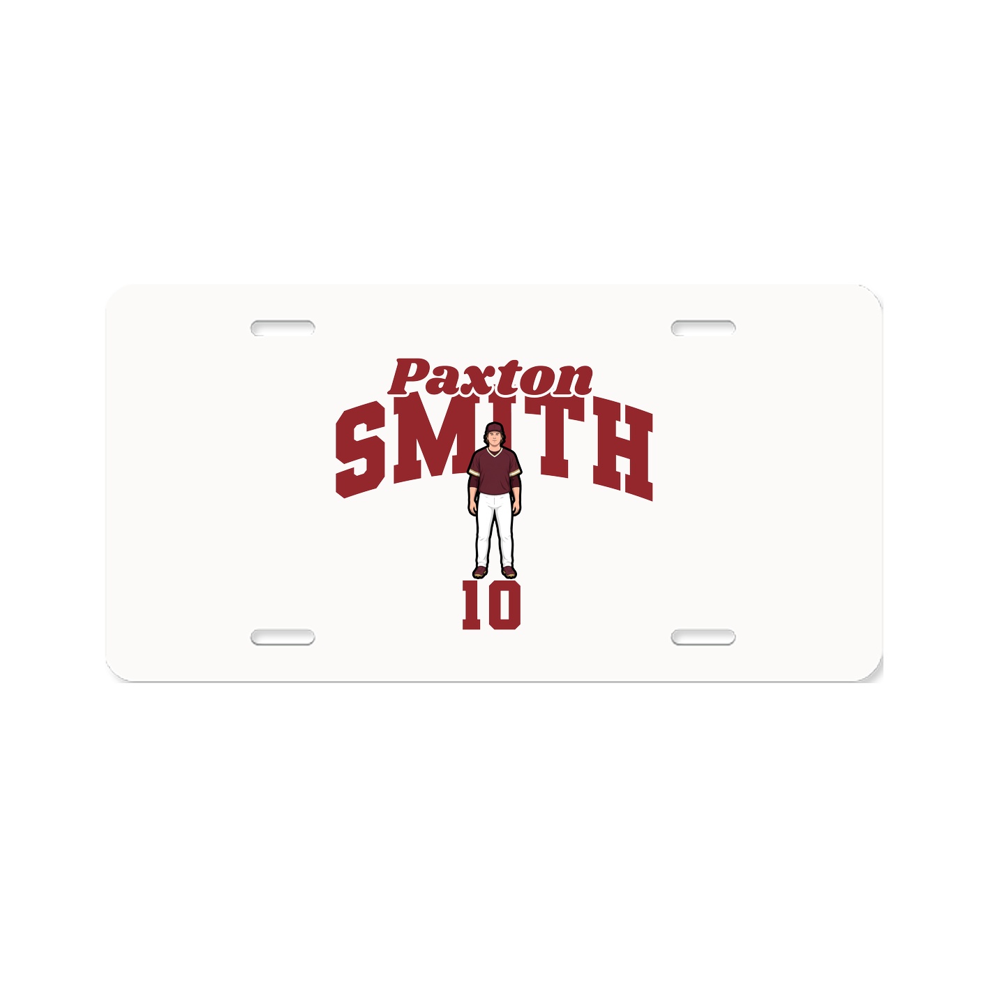 License Plate — Signature Arch in Classic
