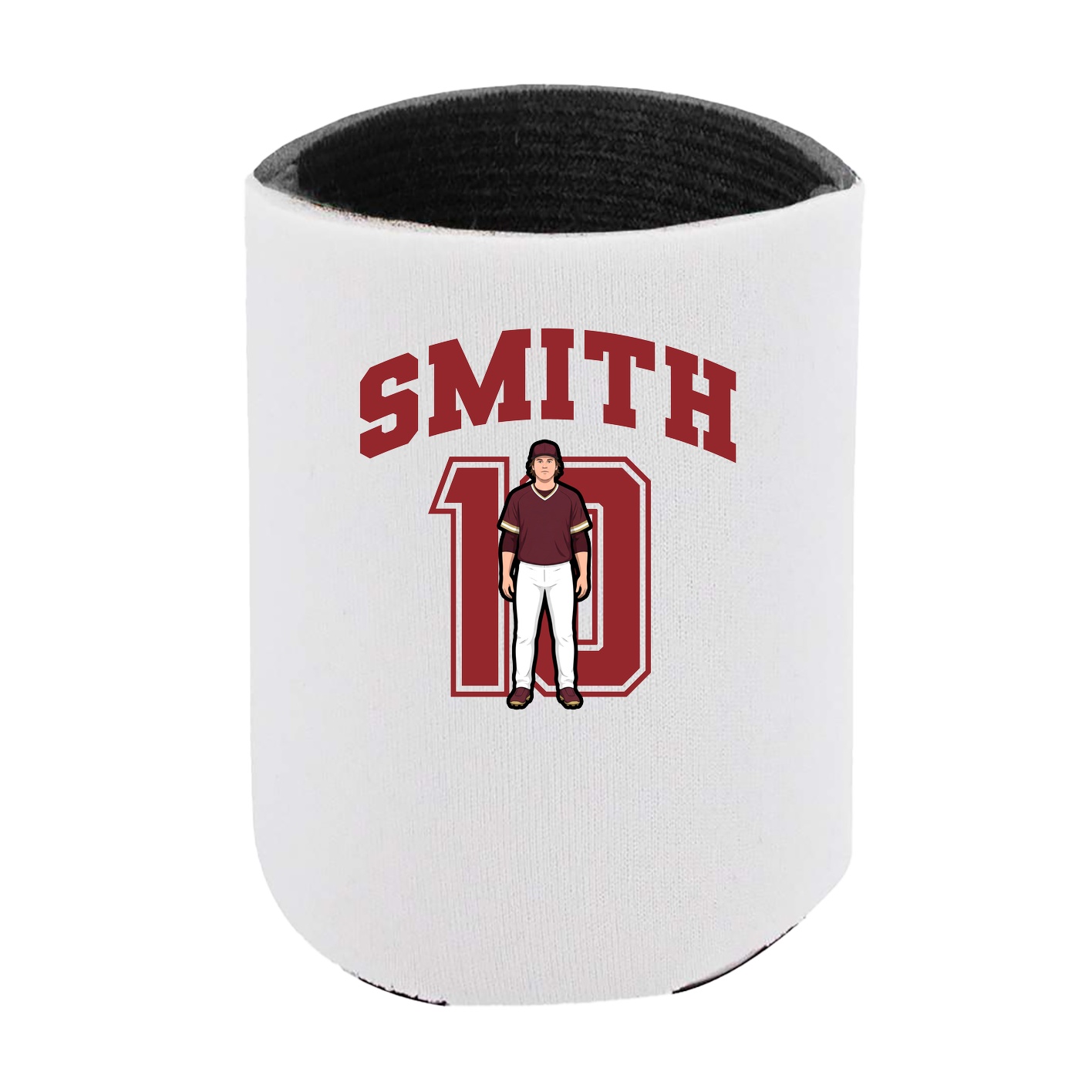 Can Holder — Number in White